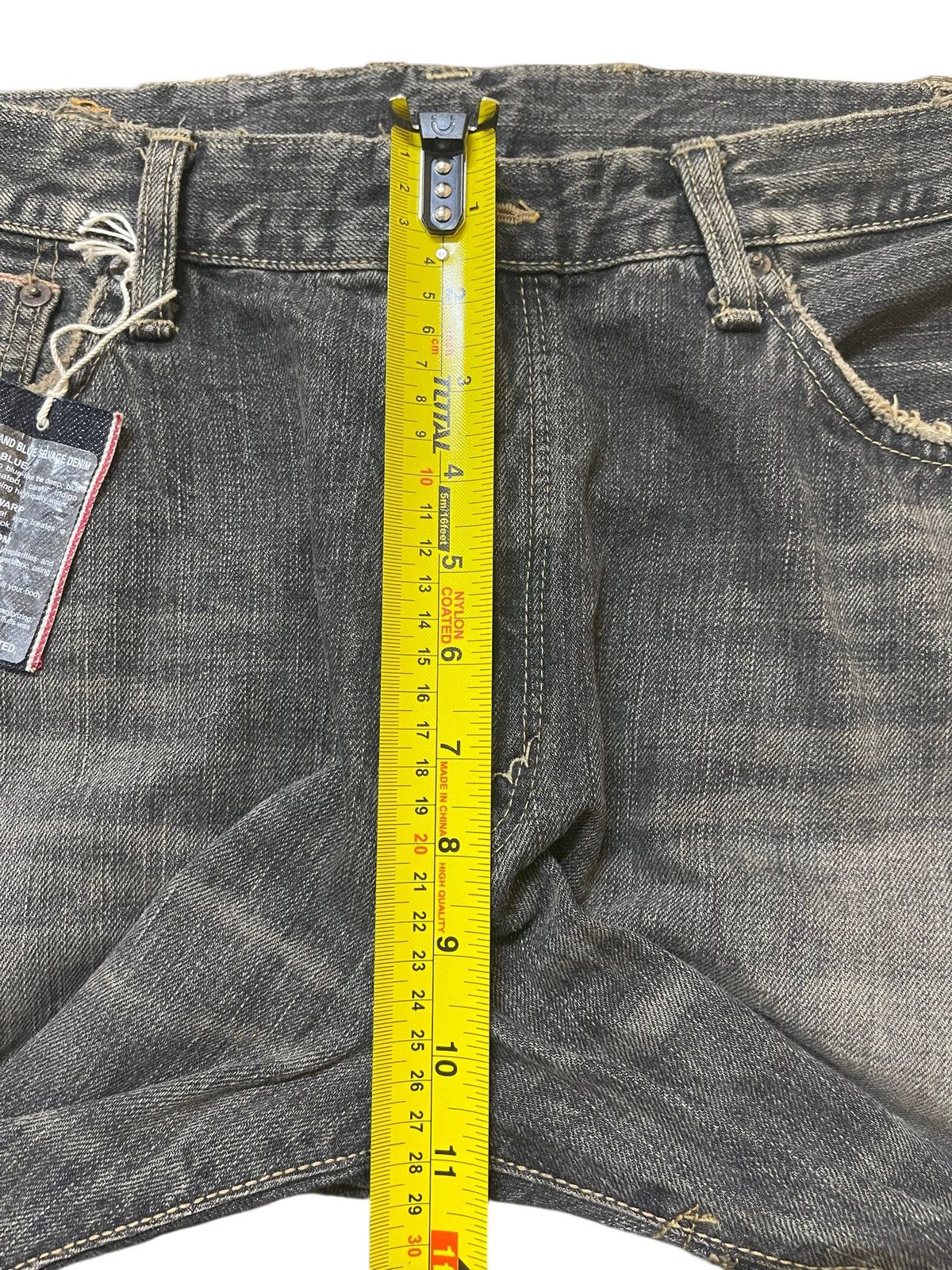 Edwin 💥Deadstock💥 BNWT Vintage Edwin 505 Selvedge Wide Leg Distres Size US 34 / EU 50 - 21 Thumbnail