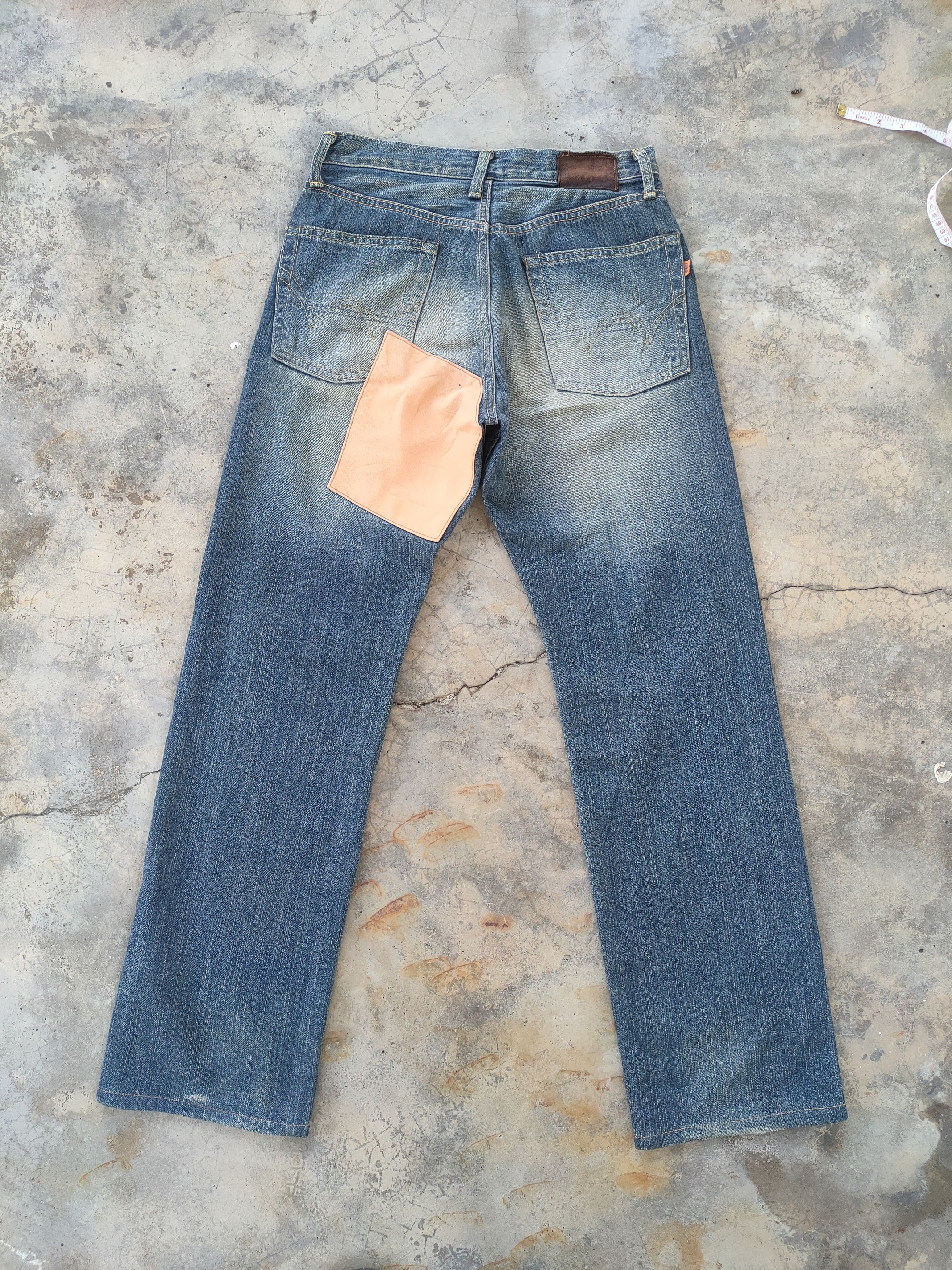 Edwin VINTAGE EDWIN SELVEDGE ORG TAG FADED DISTRESSED JEANS DENIM Size US 30 / EU 46 - 2 Thumbnail