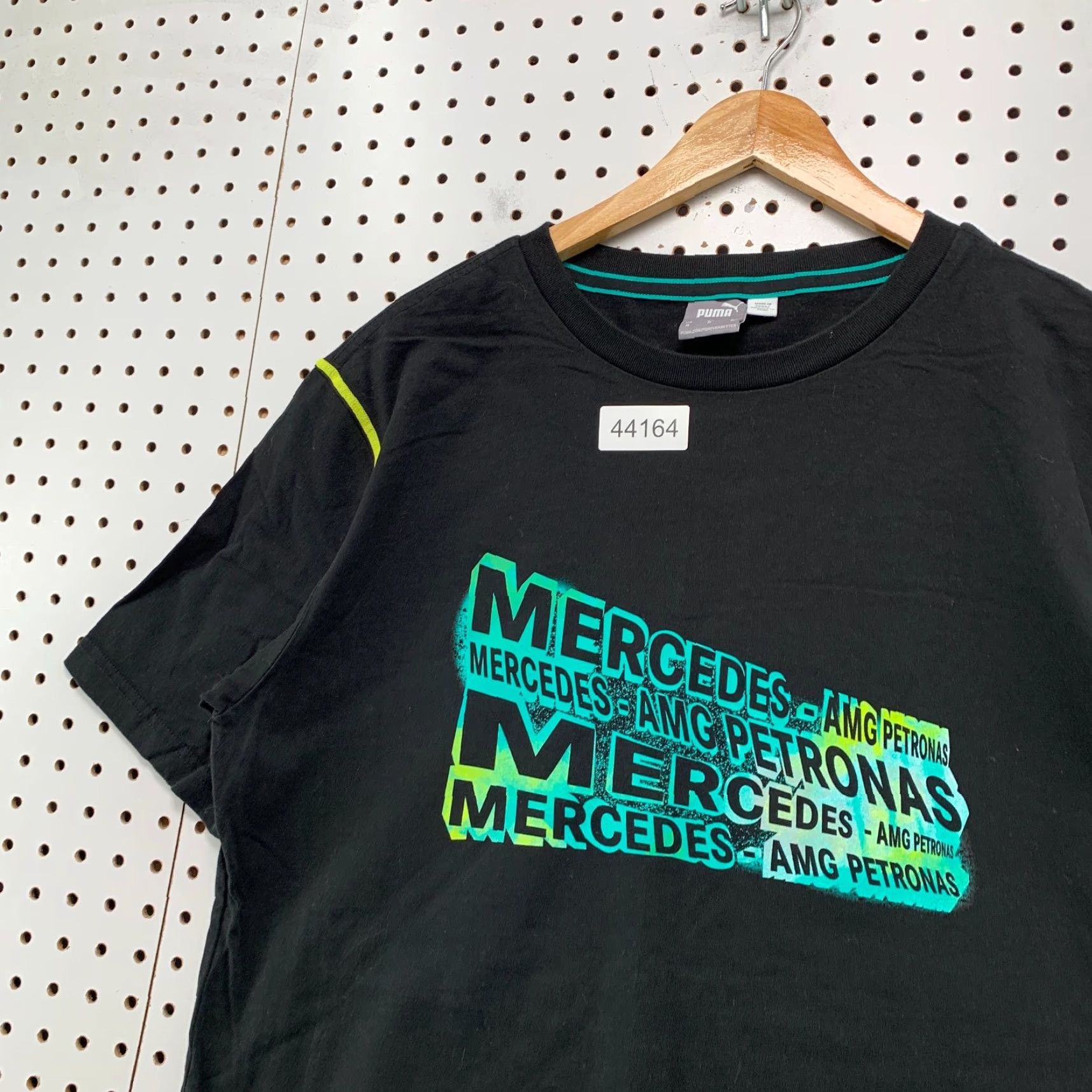 Puma PUMA Mercedes AMG Petronas Shirt Mens M Black Car Tee Size US M / EU 48-50 / 2 - 4 Thumbnail