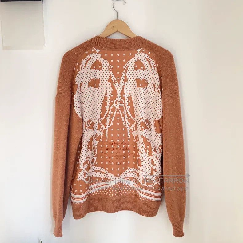 Hermes Hermes Wool and Silk Blend Cardigan Size XS / US 0-2 / IT 36-38 - 2 Thumbnail