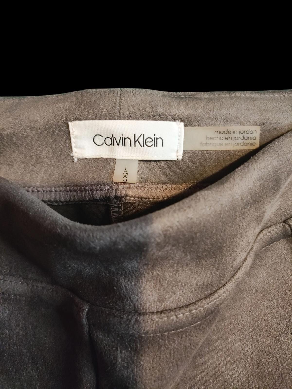 Calvin Klein Calvin Klein Soft Velour Fleece Pants Size 36" / US 14 / IT 50 - 2 Thumbnail