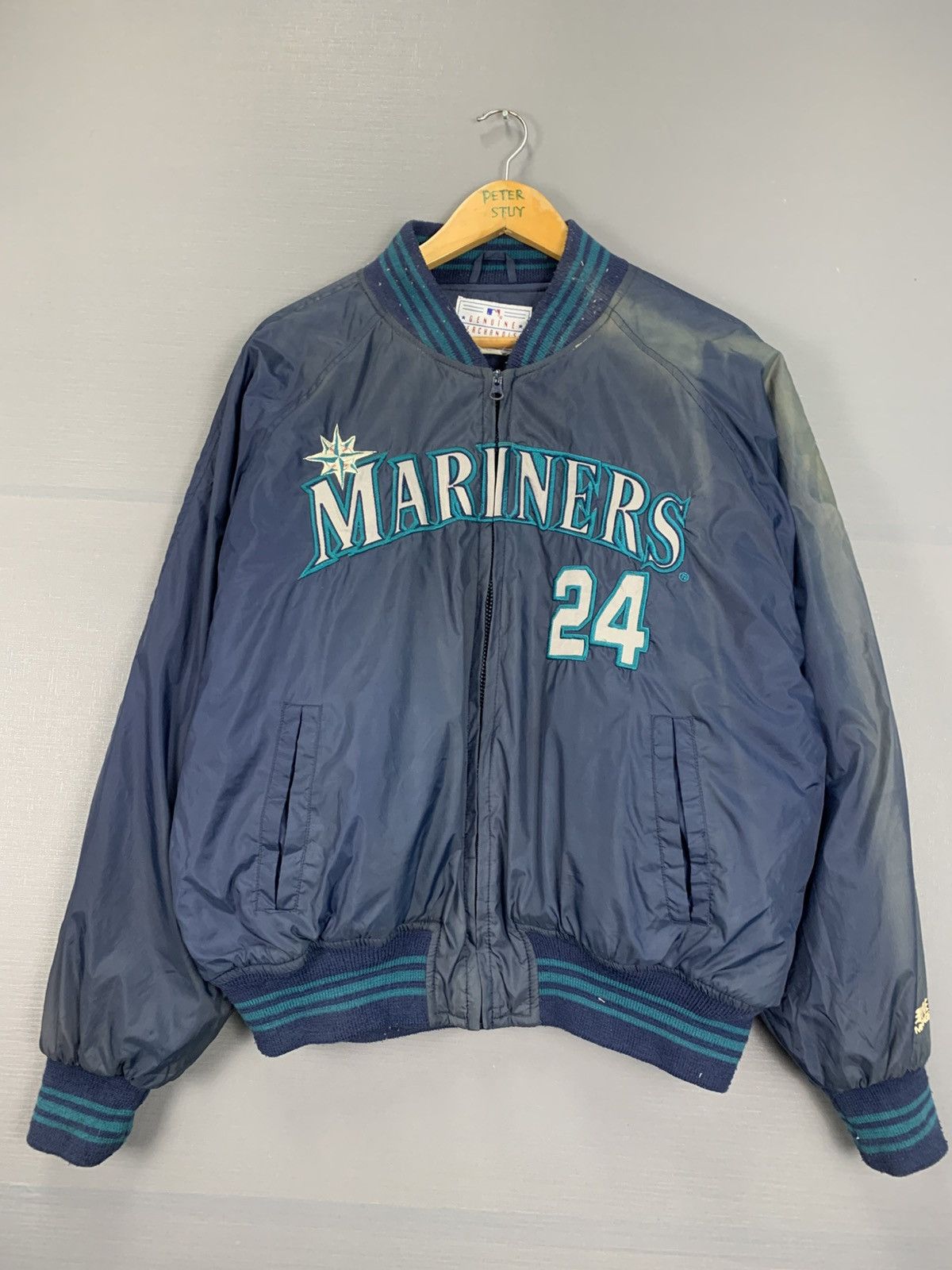 MLB × Vintage Marines 24 Bomber Jacket Size US M / EU 48-50 / 2 - 2 Thumbnail