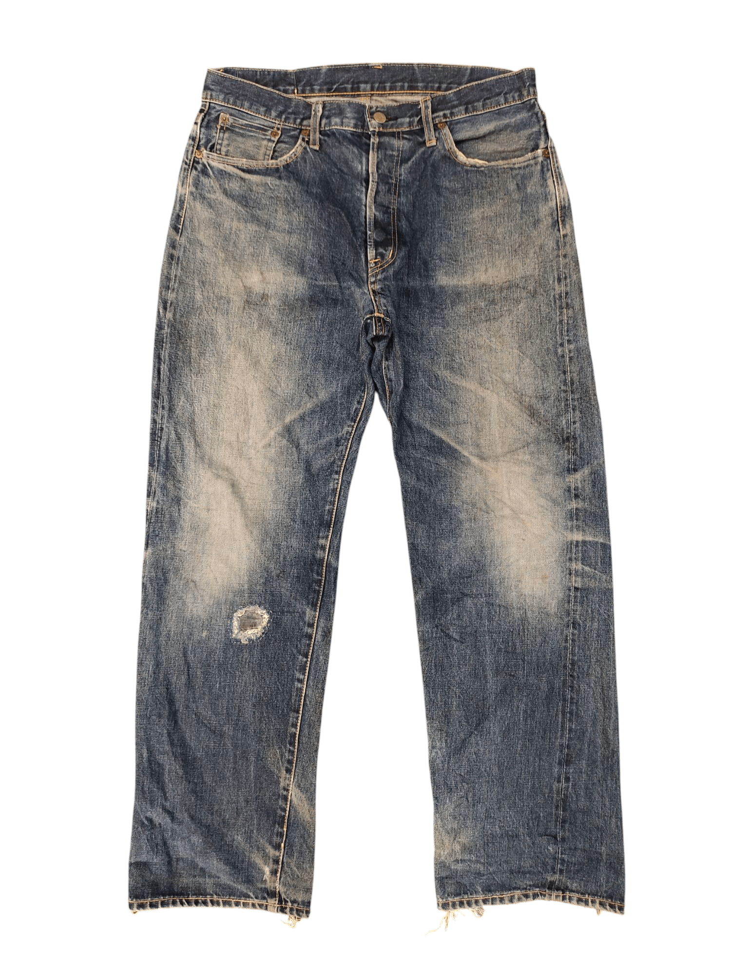 Vintage 90s Spellbound Japan Selvedge Clawmark Distress Jean