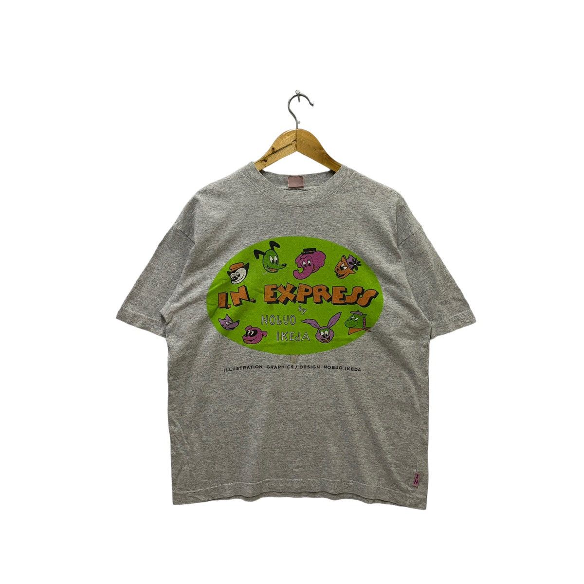 Vintage Vintage Art by Nobuo Ikeda Graphic Tshirt Size US L / EU 52-54 / 3 - 1 Thumbnail