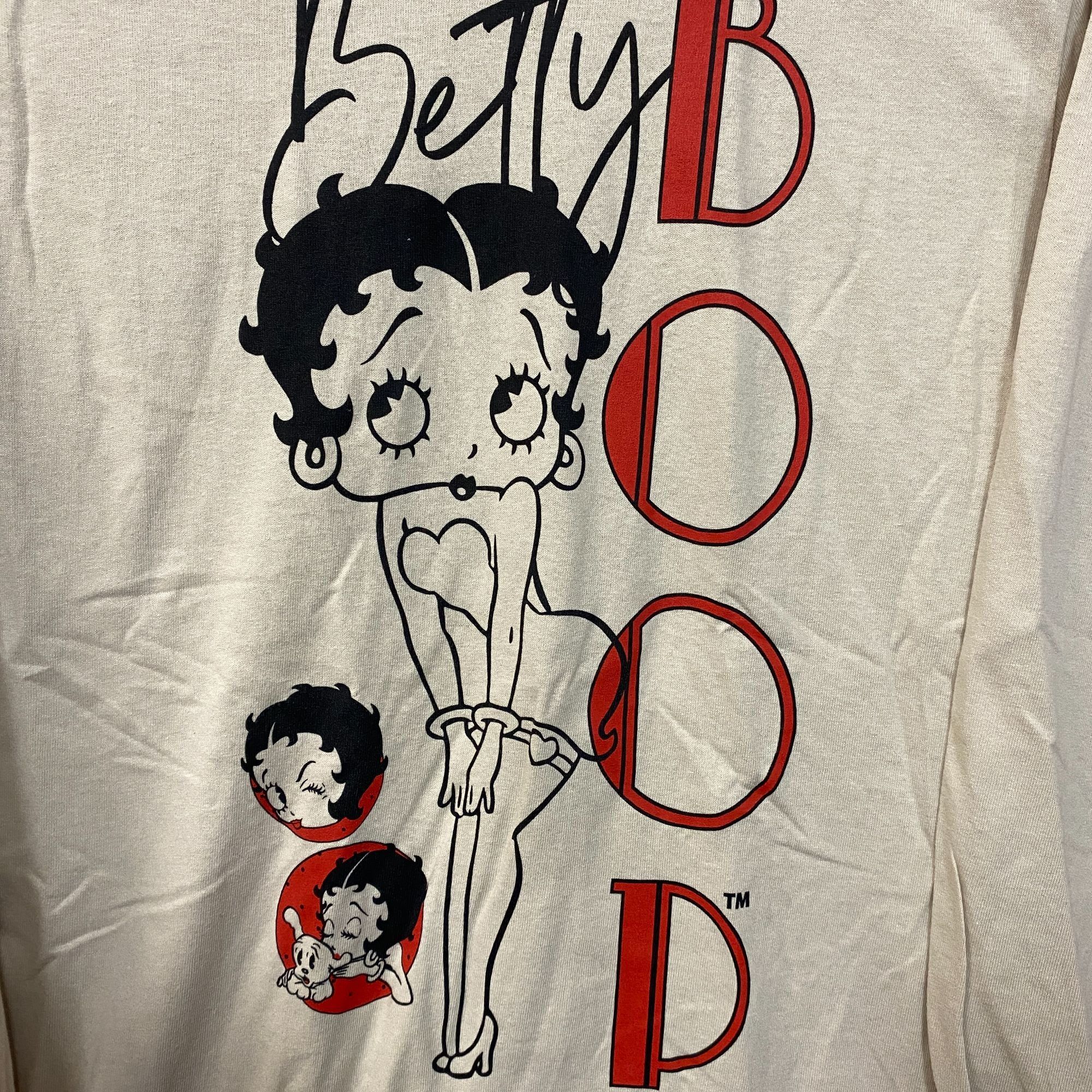Other Betty Boop Retro Cartoon Long Sleeve T-Shirt Extra Small Size US XS / EU 42 / 0 - 2 Thumbnail