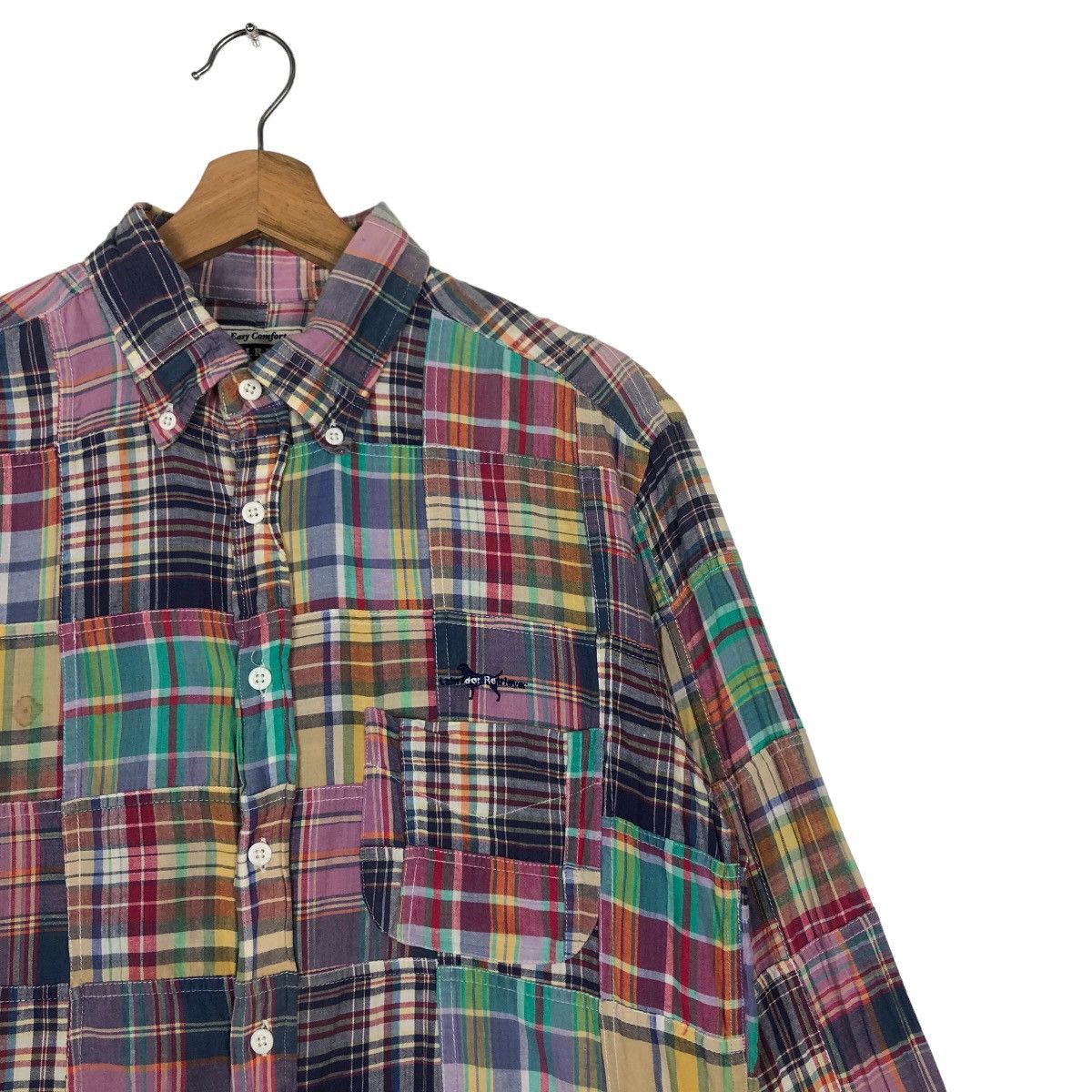 Japanese Brand 🔥Patch Work Tartan Design LRB Japan Issey Miyake Size US L / EU 52-54 / 3 - 5 Thumbnail