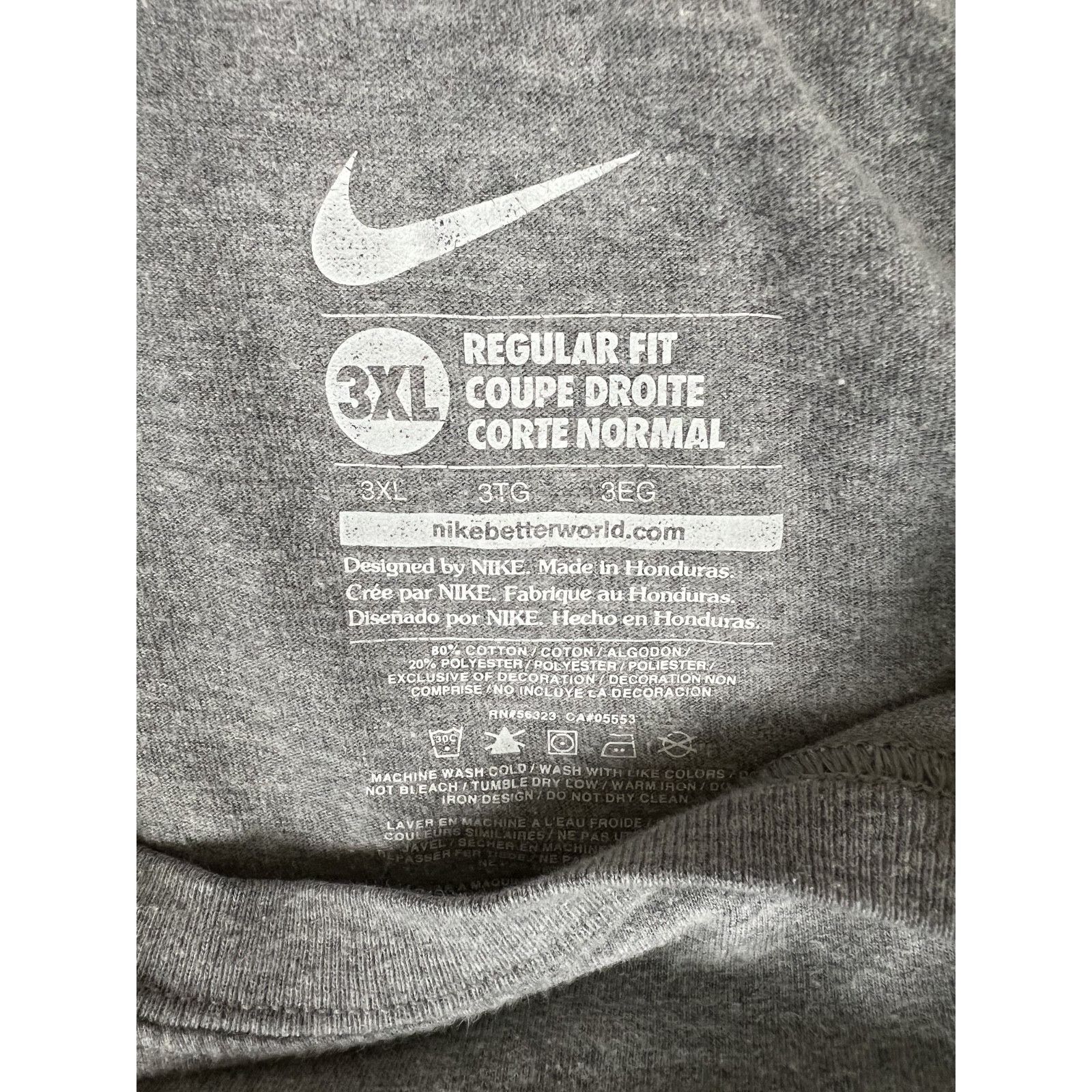 Nike Vintage Nike Basketball T-Shirt Size 2XL Gray Y2K Size US XXL / EU 58 / 5 - 6 Thumbnail