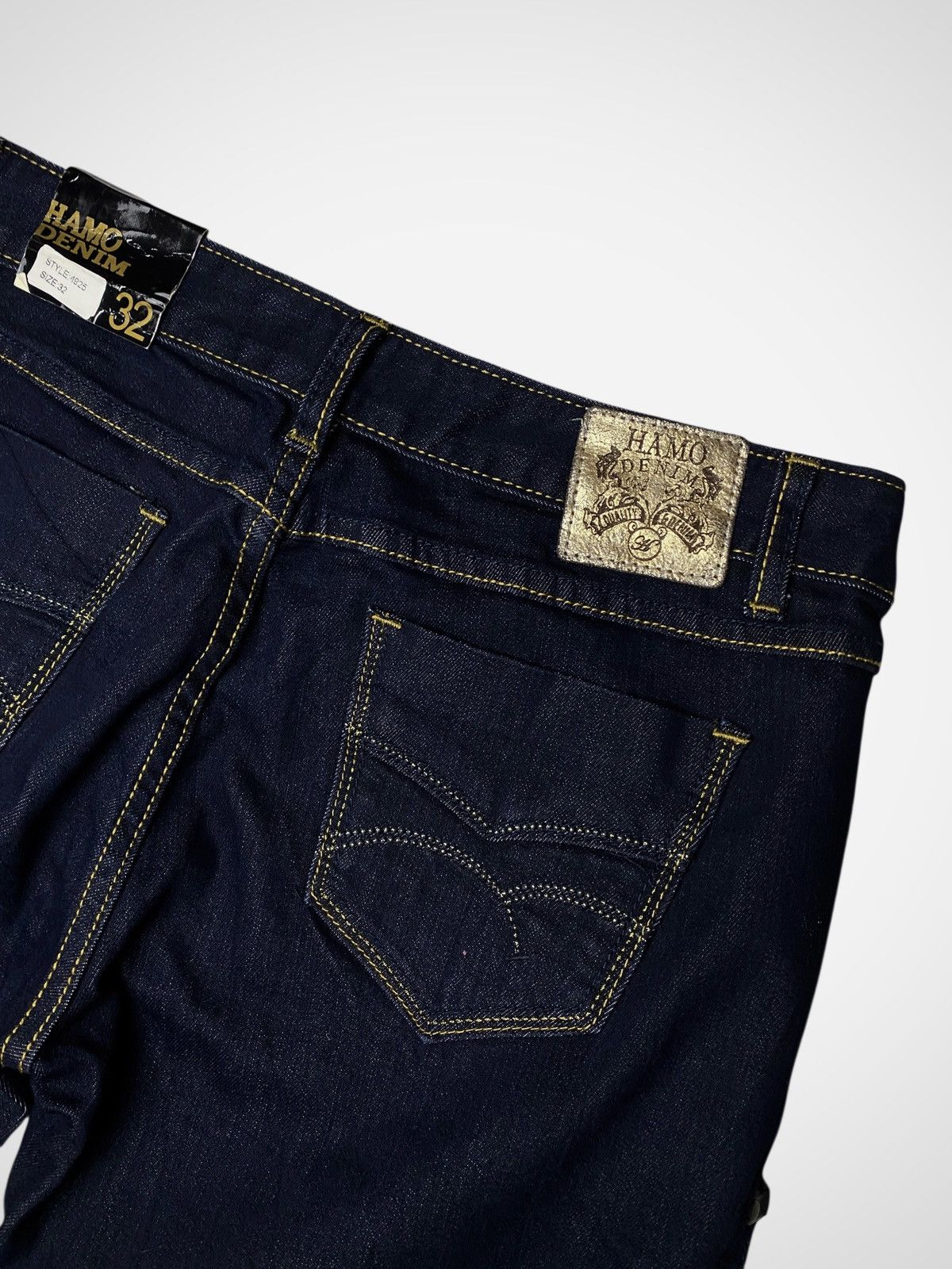 Le Grande Bleu (L.G.B.) Hamo Denim Laced up Flared Jeans Size US 31 - 5 Thumbnail