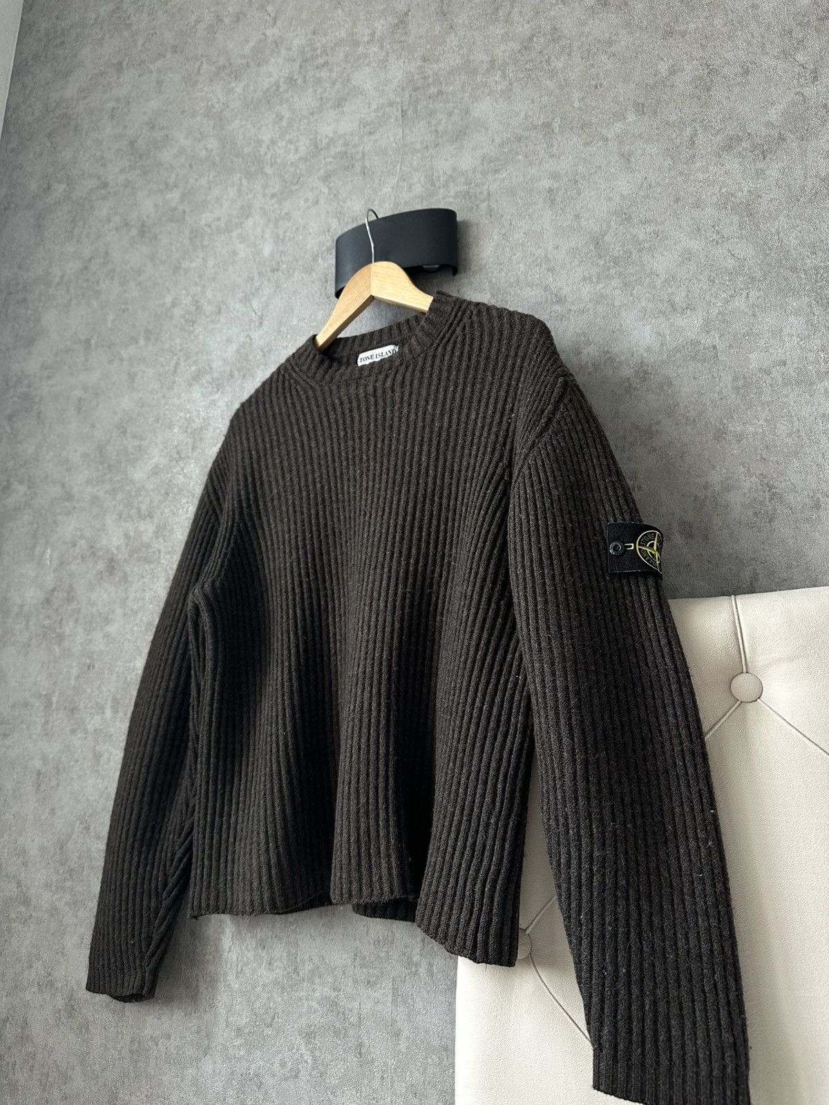 Stone Island Stone island/ Winter 2001 sweater 100% wool Size US M / EU 48-50 / 2 - 3 Thumbnail