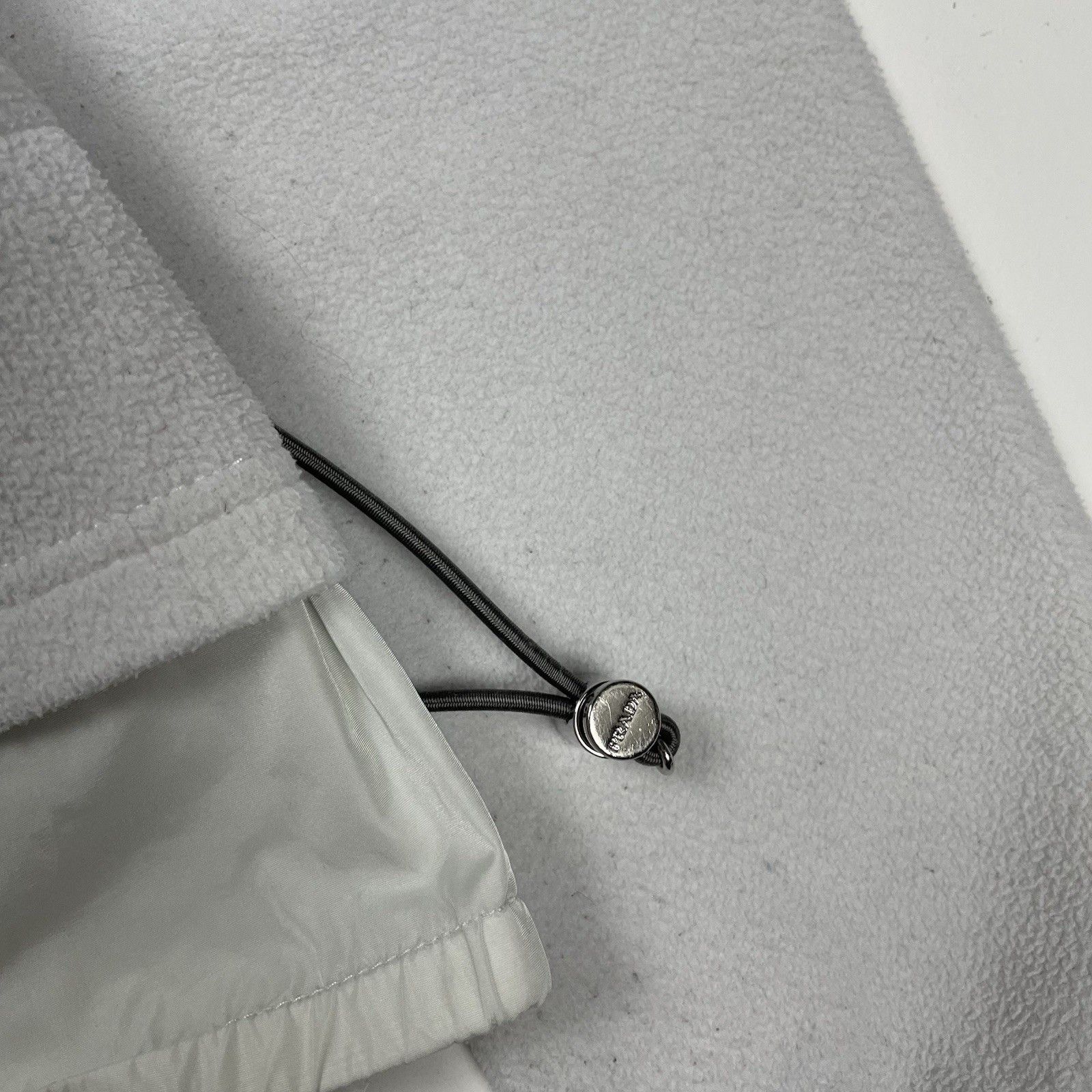 Prada Vintage Prada Sport Fleece Toggle Nylon Skirt White Womens M Size M / US 6-8 / IT 42-44 - 5 Thumbnail