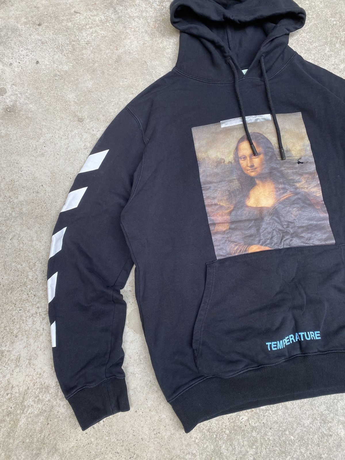Off-White Off-White Mona Lisa Temperature black Over Hoodie Size US L / EU 52-54 / 3 - 2 Thumbnail