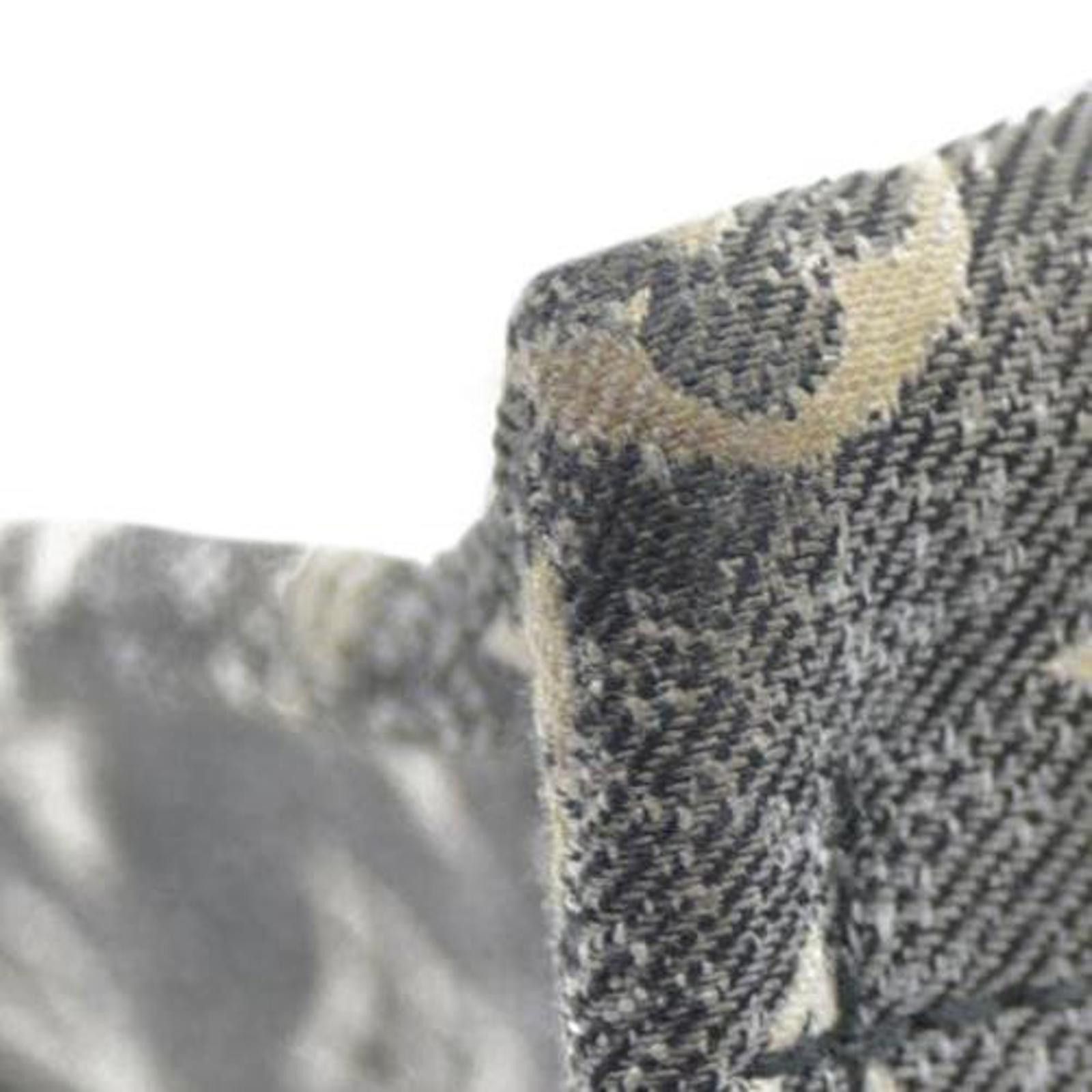Louis Vuitton Louis Vuitton Monogram Jacquard Denim Onthego MM Black Size ONE SIZE - 6 Thumbnail
