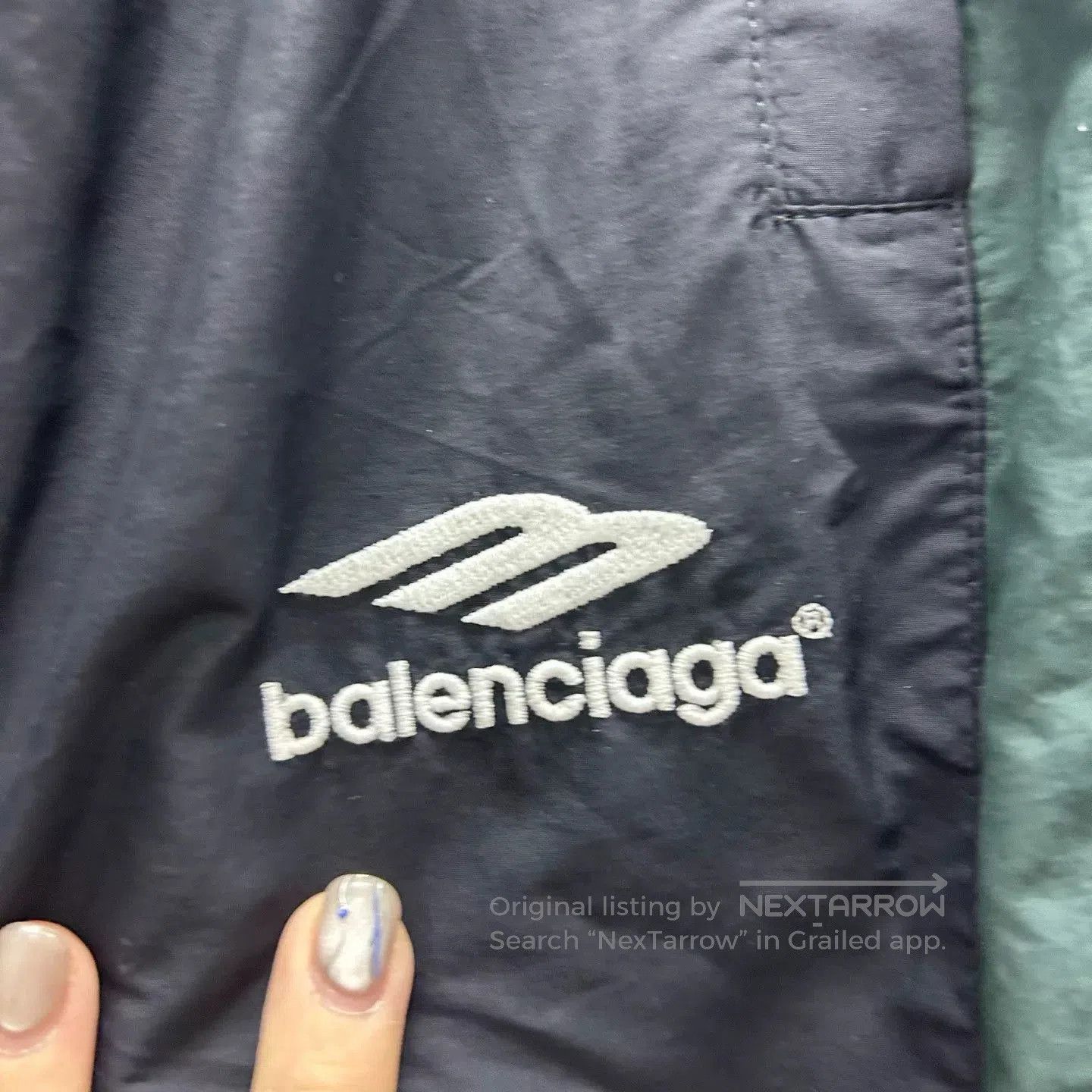 Balenciaga Balenciaga Sports Baggy Nylon Trousers. Size US 26 / EU 42 - 3 Thumbnail