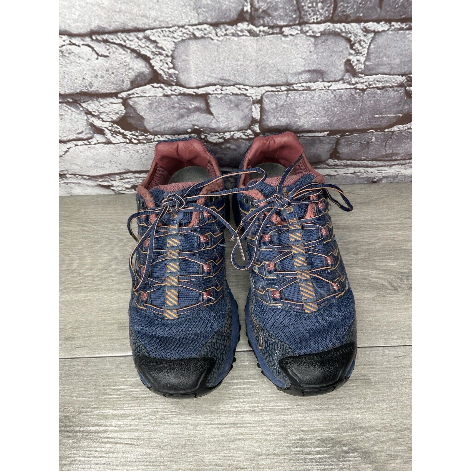 La Sportiva La Sportiva Ultra Raptor II Blue Mesh Trail Denim Rouge Hiki Size US 6 / IT 36 - 2 Thumbnail