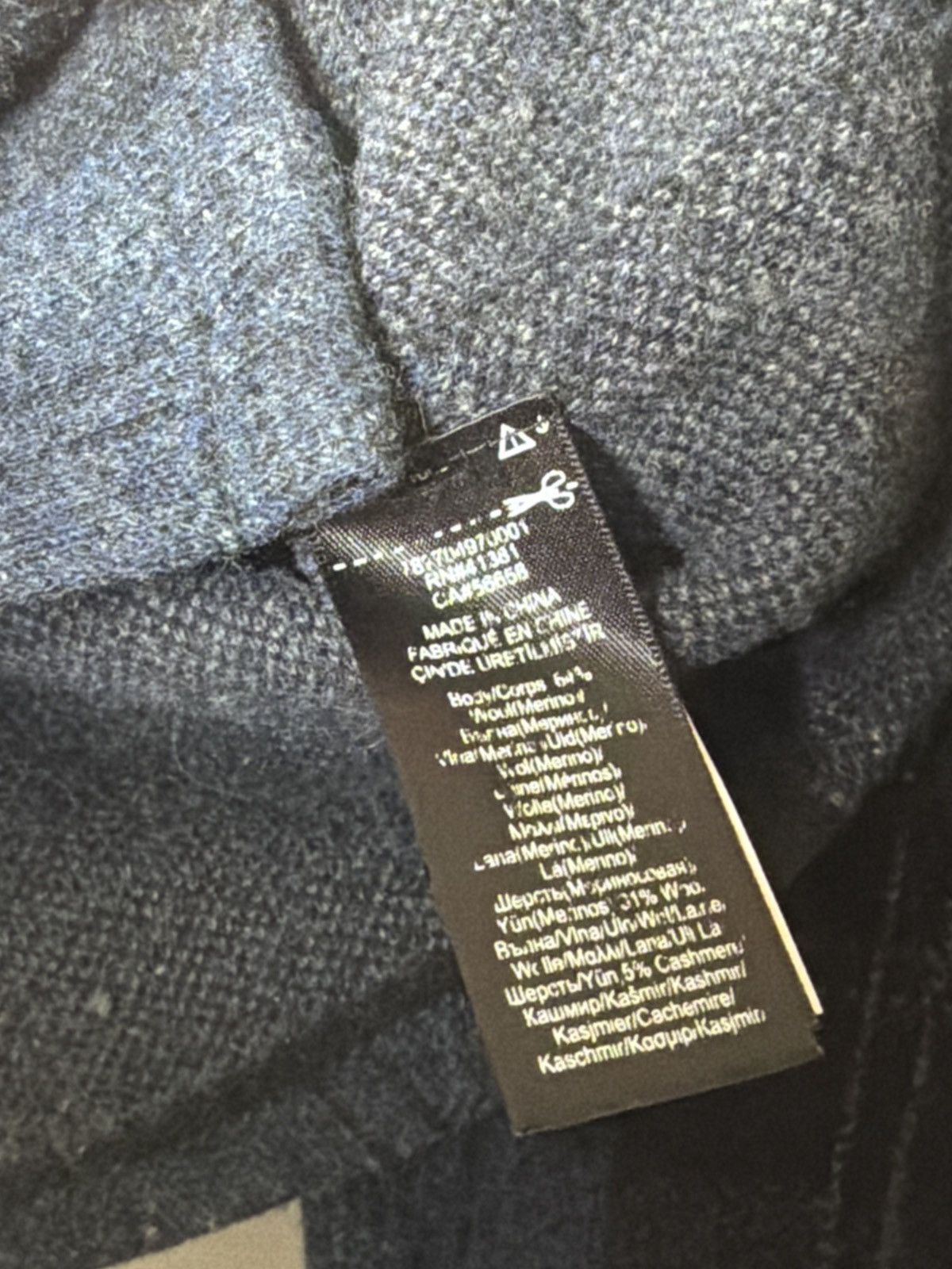 RRL Ralph Lauren RRL Merino and Cashmere blend Workshirt Sweater Size US M / EU 48-50 / 2 - 3 Thumbnail