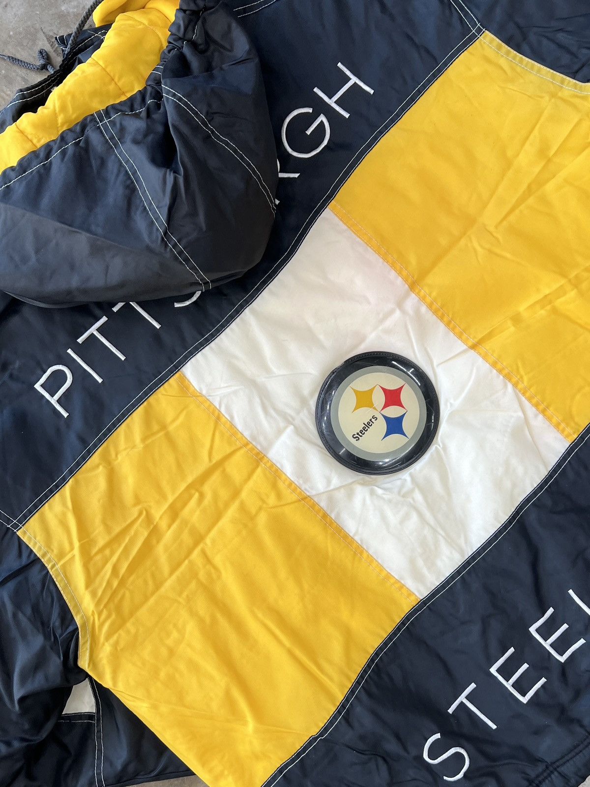 NFL × Pro Player × Vintage Vintage Pro Player Logo Pittsburgh Steelers ZipUp Jacket XL Size US XL / EU 56 / 4 - 3 Thumbnail