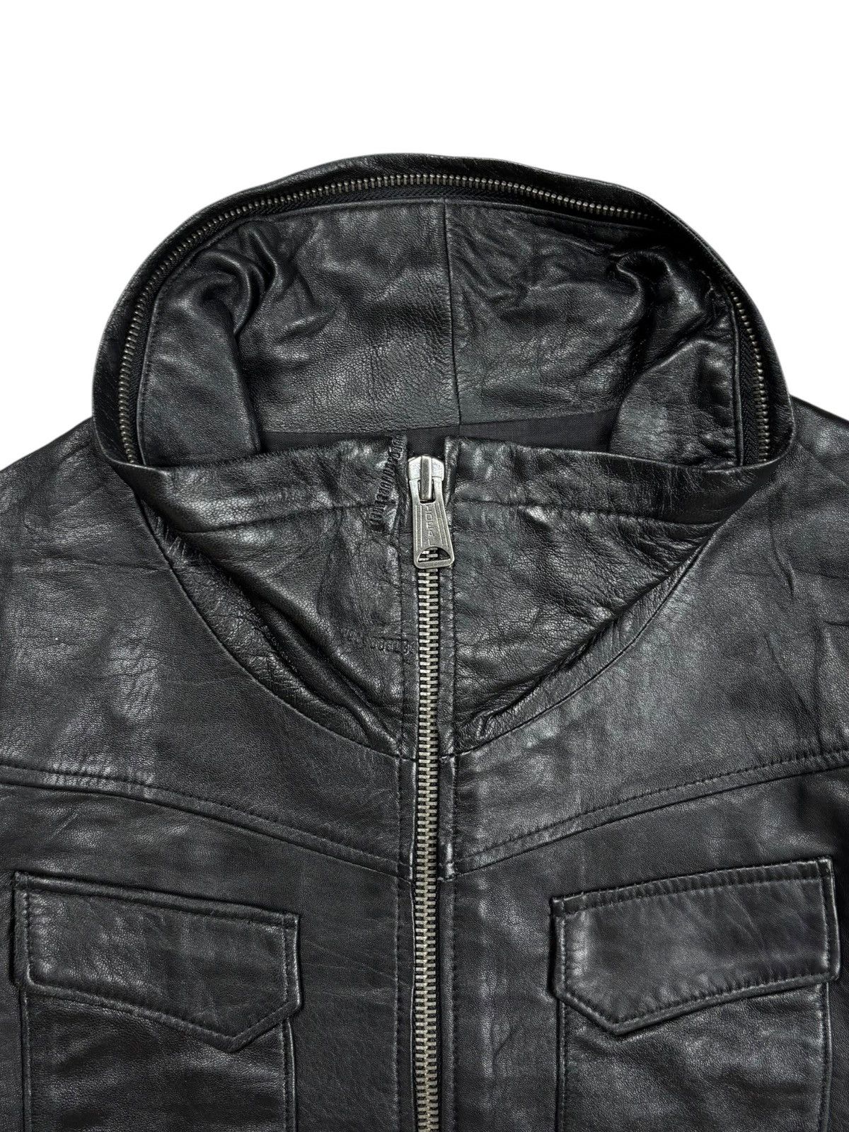 BUFFALO BOBS 2000s Buffalo Bobs - Vkei Style Rider Leather Jacket Size US M / EU 48-50 / 2 - 8 Thumbnail