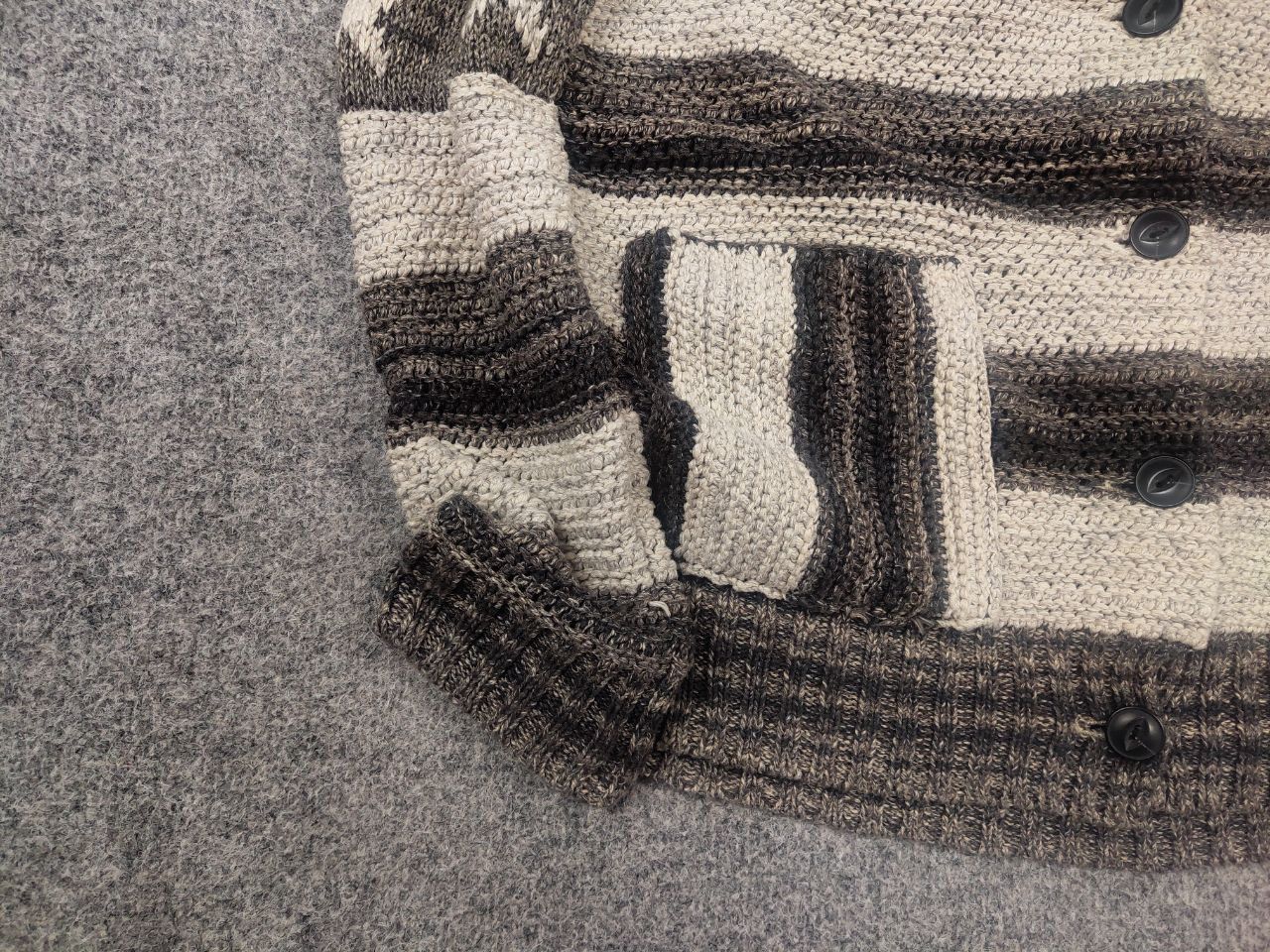 Polo Ralph Lauren Vintage Archive Ralph Lauren Supply Knit USA Flag Cardigan Size US S / EU 44-46 / 1 - 8 Thumbnail