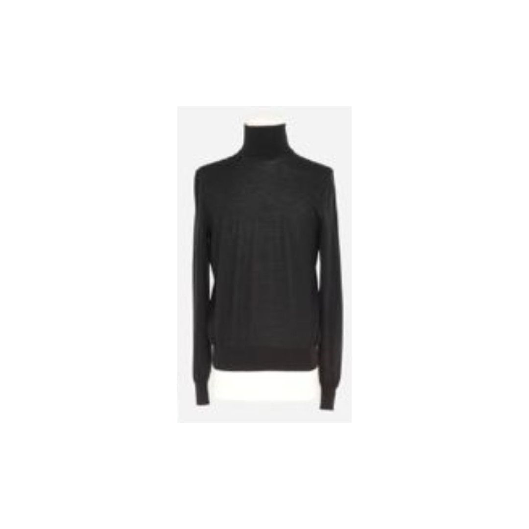 Saint Laurent Paris oc11z0126 752350 Long Sleeve T-Shirt in Noir Size US L / EU 52-54 / 3 - 2 Thumbnail