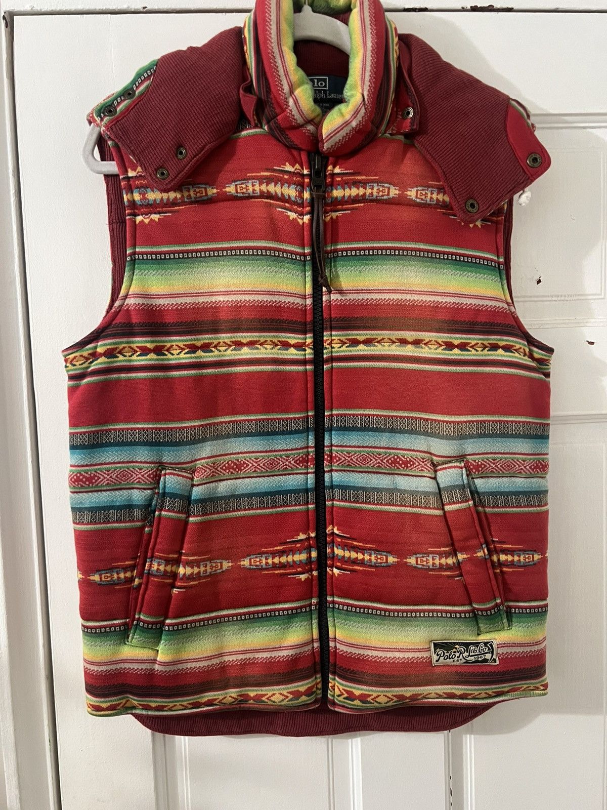 Polo Ralph Lauren Polo Ralph Lauren Hooded Vest Size US S / EU 44-46 / 1 - 1 Thumbnail