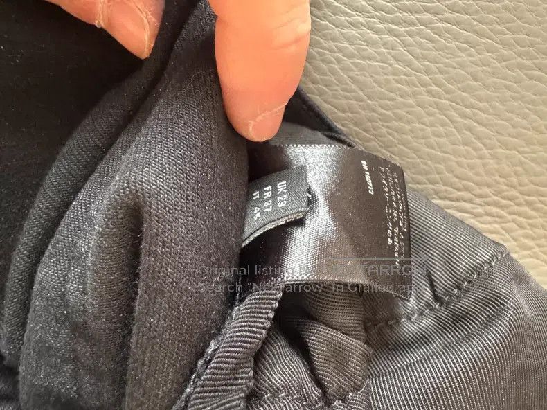 Amiri Amiri Black slim fit denim pants Size US 29 - 3 Thumbnail