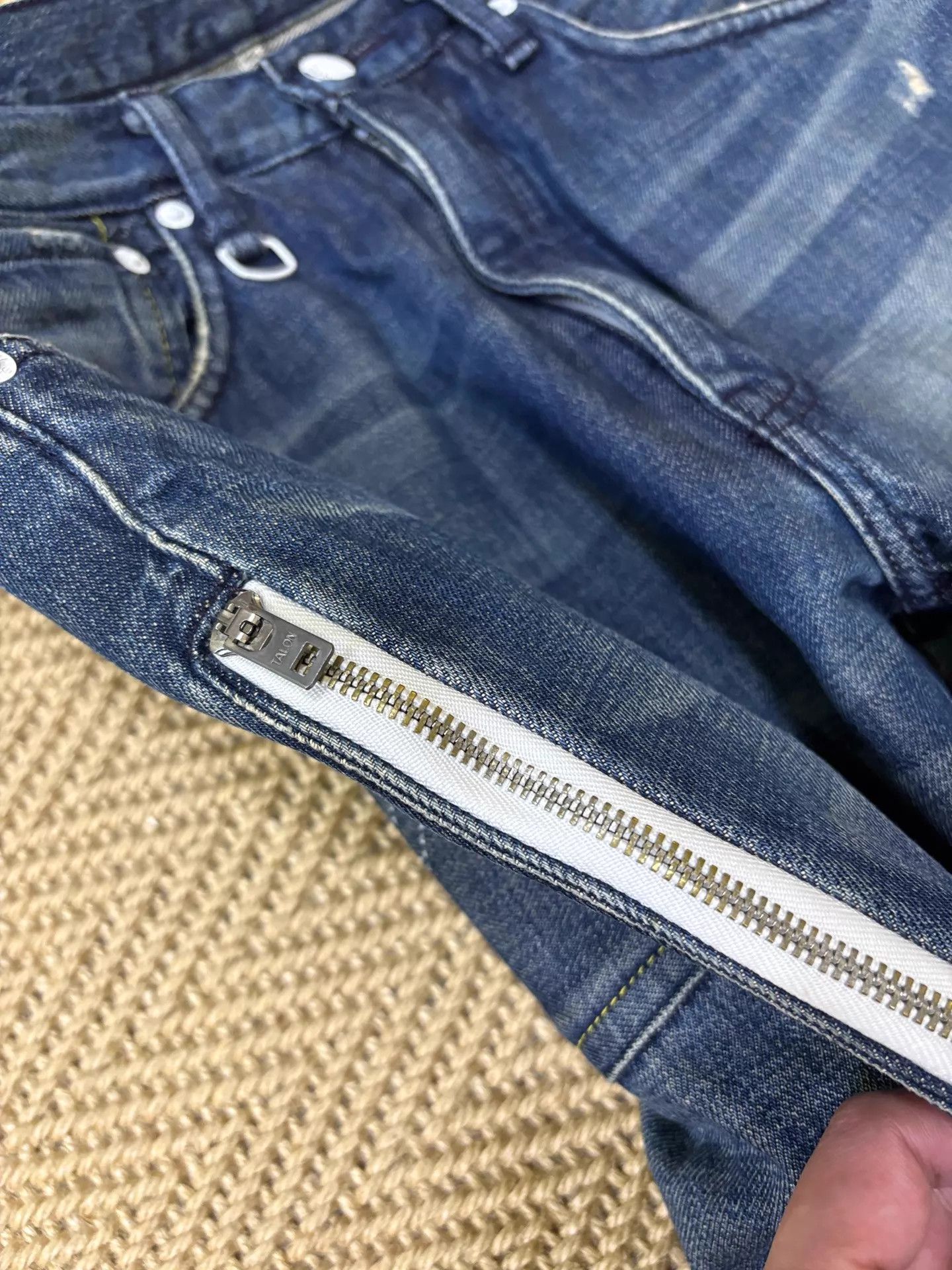 Levi's Levis Fenom 207 Jeans W32 Non-Crush Lightning Print Good Size US 32 / EU 48 - 8 Thumbnail