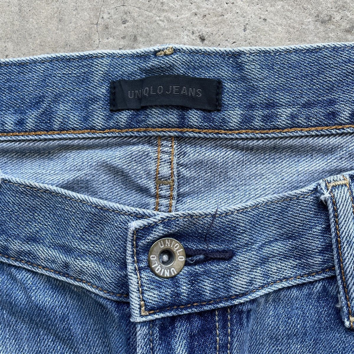 Japanese Brand W39💥 Vintage Japanese Faded Jeans Distressed Denim Pants Size US 39 - 6 Thumbnail
