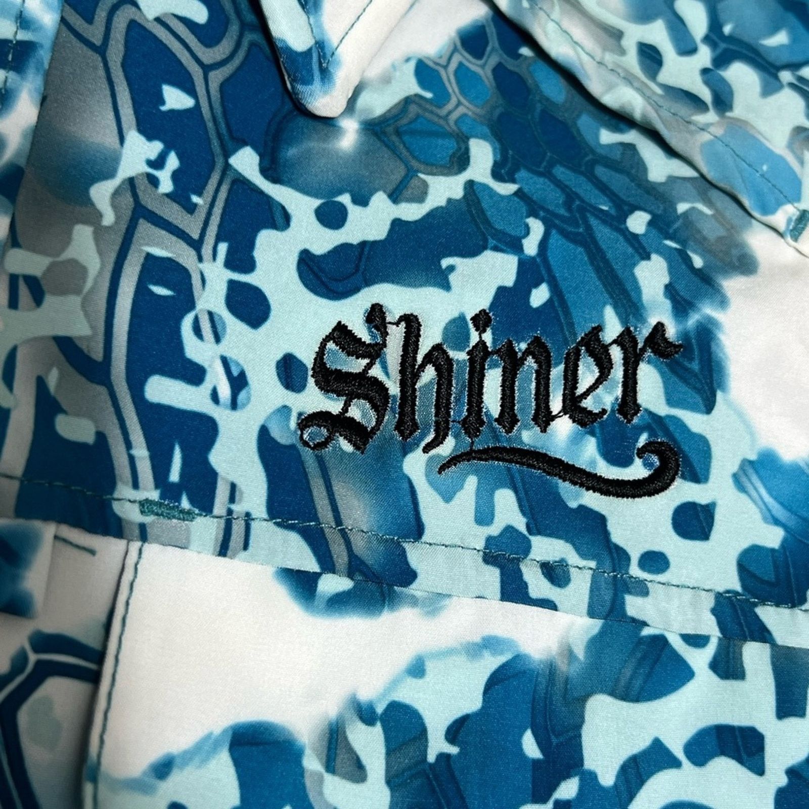 Other Kryptek Men's Obskura x Shiner Blue Camo Fishing Shirt L Size US L / EU 52-54 / 3 - 5 Thumbnail