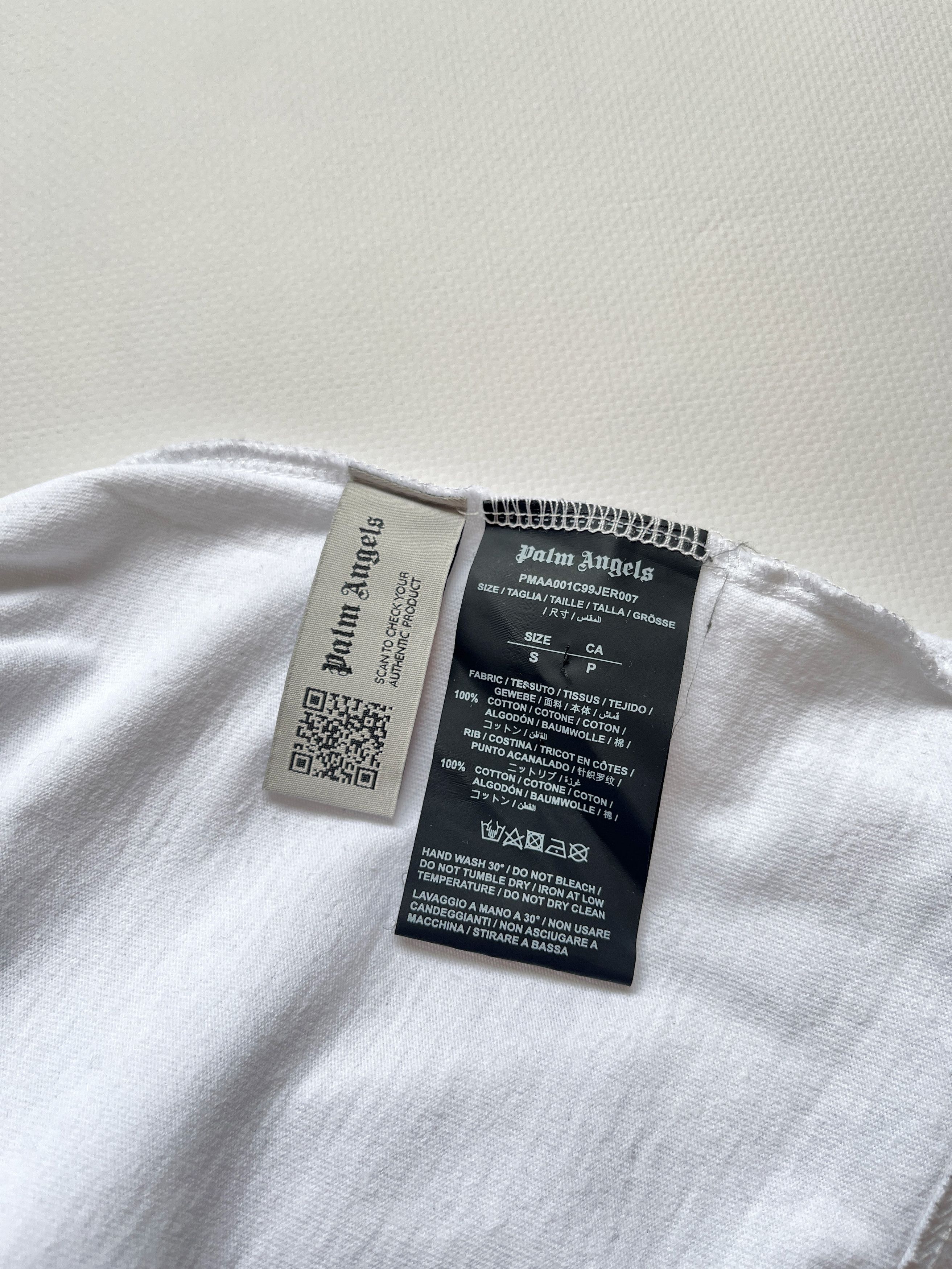 Palm Angels Palm Angels Tokyo Sprayed Logo T-Shirt White Size M Size US S / EU 44-46 / 1 - 6 Thumbnail