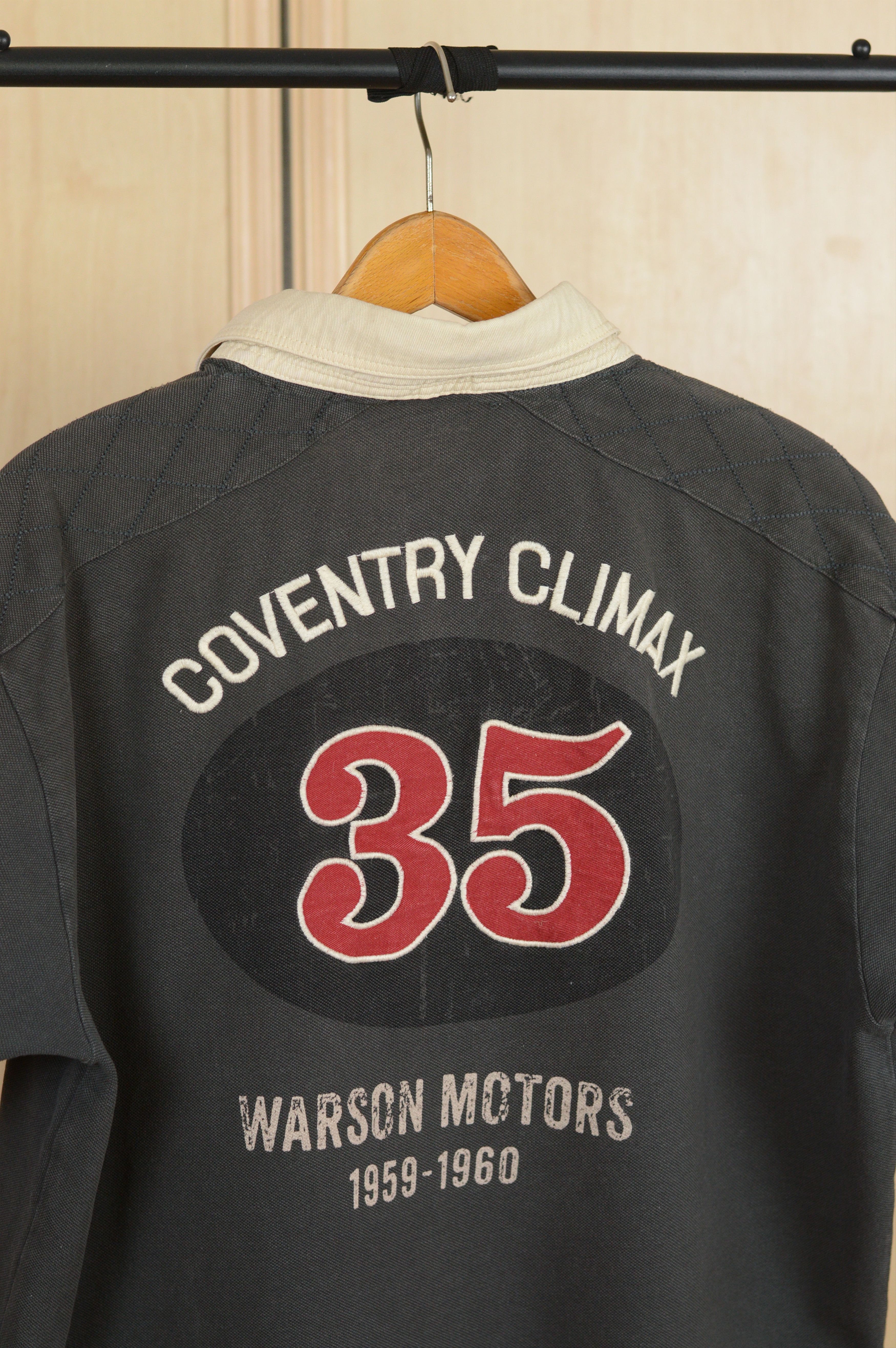 Other Vintage Warson Motors Racing Polo Shirt Size US L / EU 52-54 / 3 - 4 Thumbnail