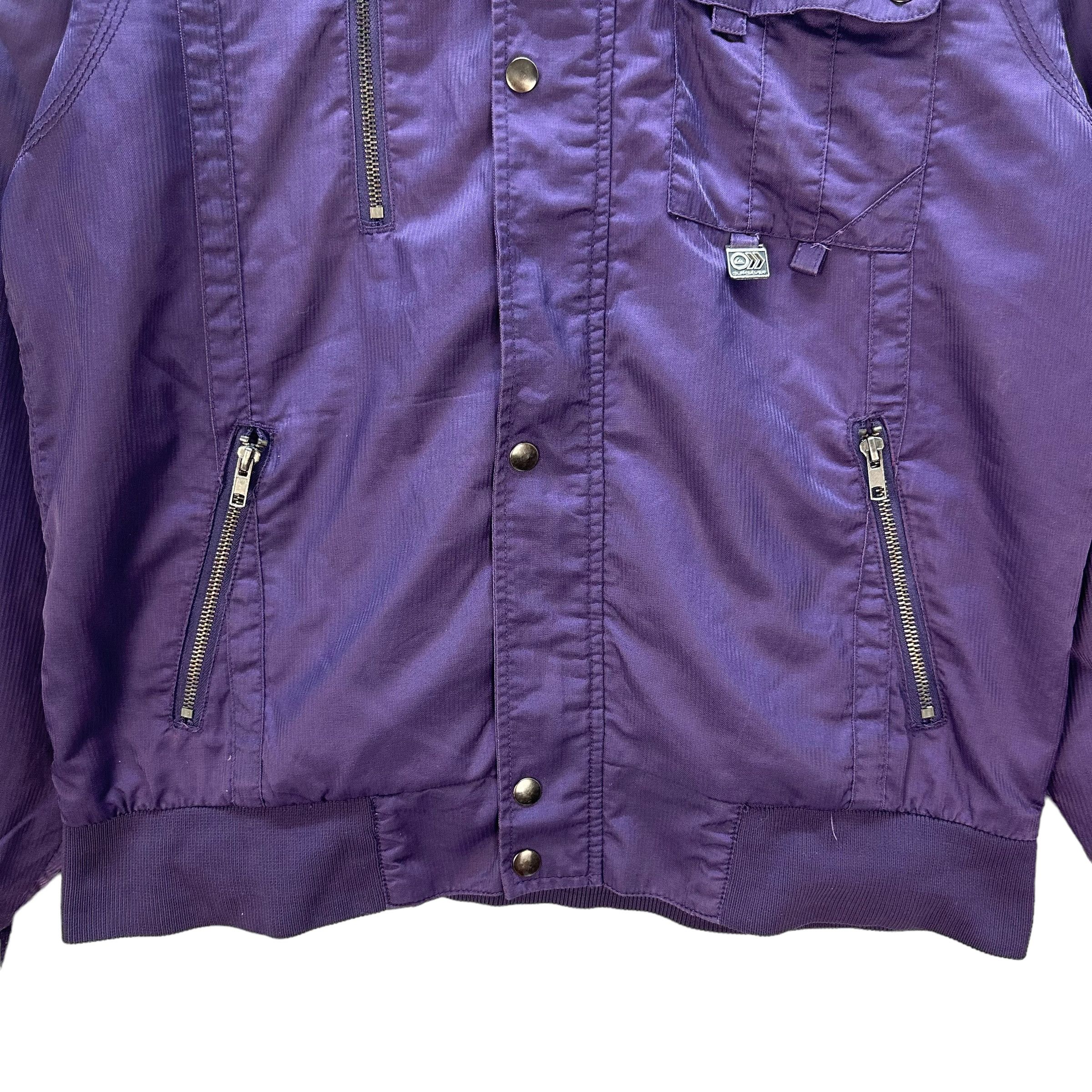 Quiksilver QUIKSILVER HOODED PURPLE JACKET #8733-023 Size US L / EU 52-54 / 3 - 4 Thumbnail