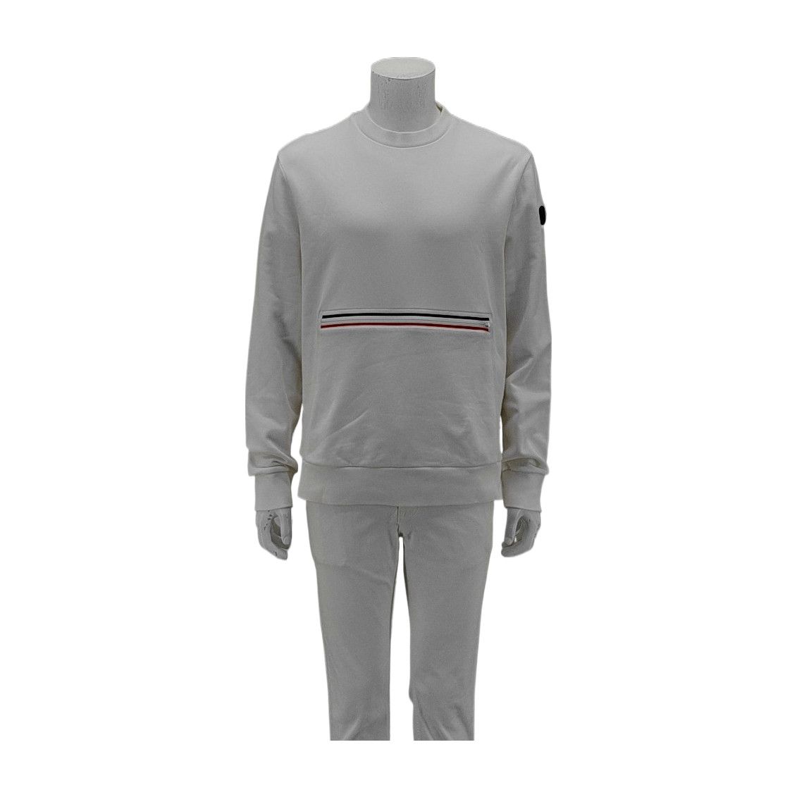 Moncler Moncler Tricolor Zip Pocket Sweatshirt Size M Size US M / EU 48-50 / 2 - 1 Thumbnail