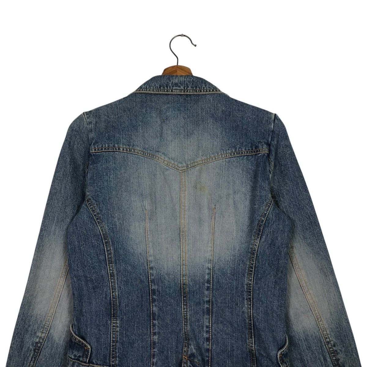 Japanese Brand 🔥VINTAGE DENIM CHORE WORK JACKET MOSSIMO ISSEY MIYAKE Size US M / EU 48-50 / 2 - 11 Thumbnail