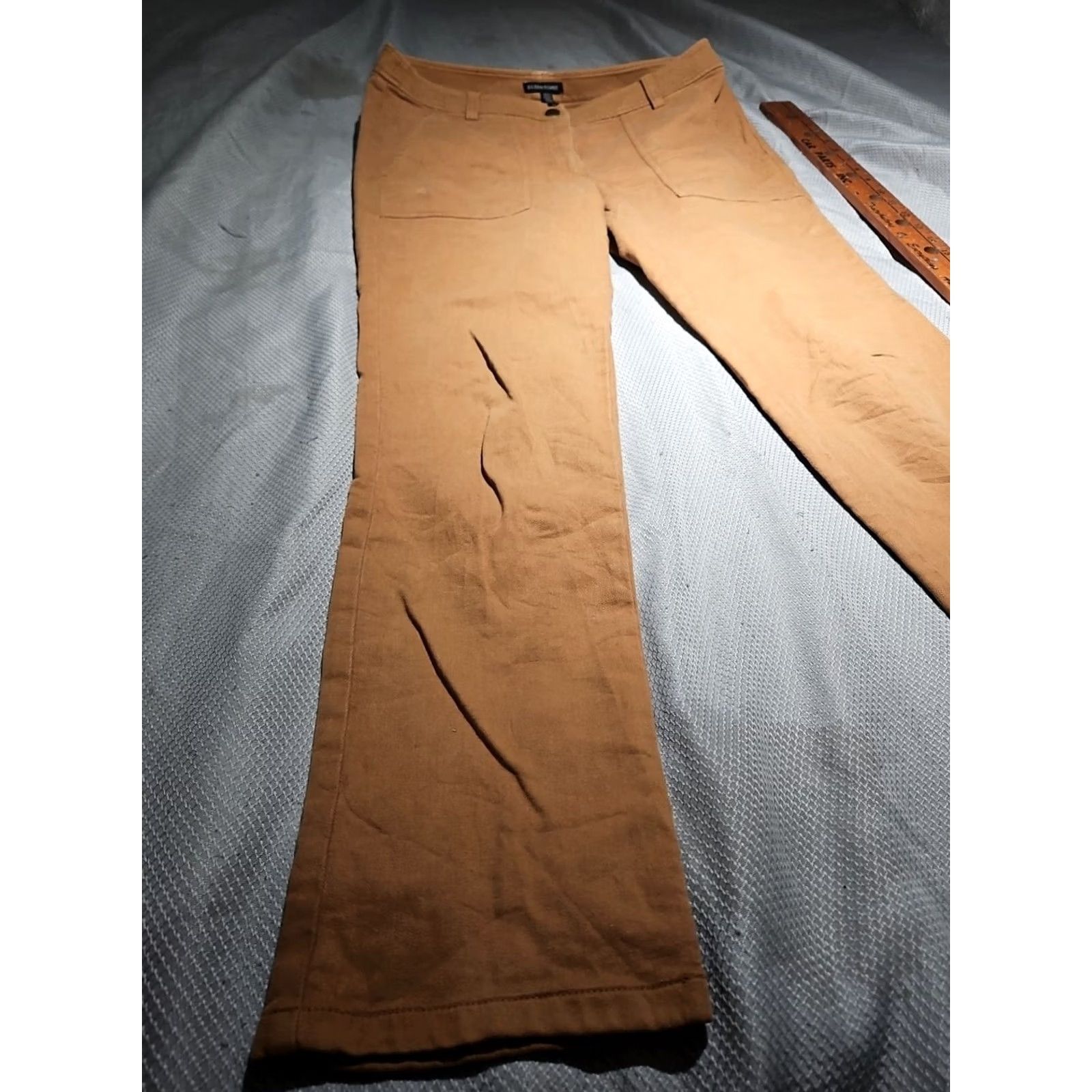 Eileen Fisher VINTAGE Eileen Fisher Jeans Womens Size 6 Beige Pants Denim Organic Cotton Straight Size 28" / US 6 / IT 42 - 5 Thumbnail