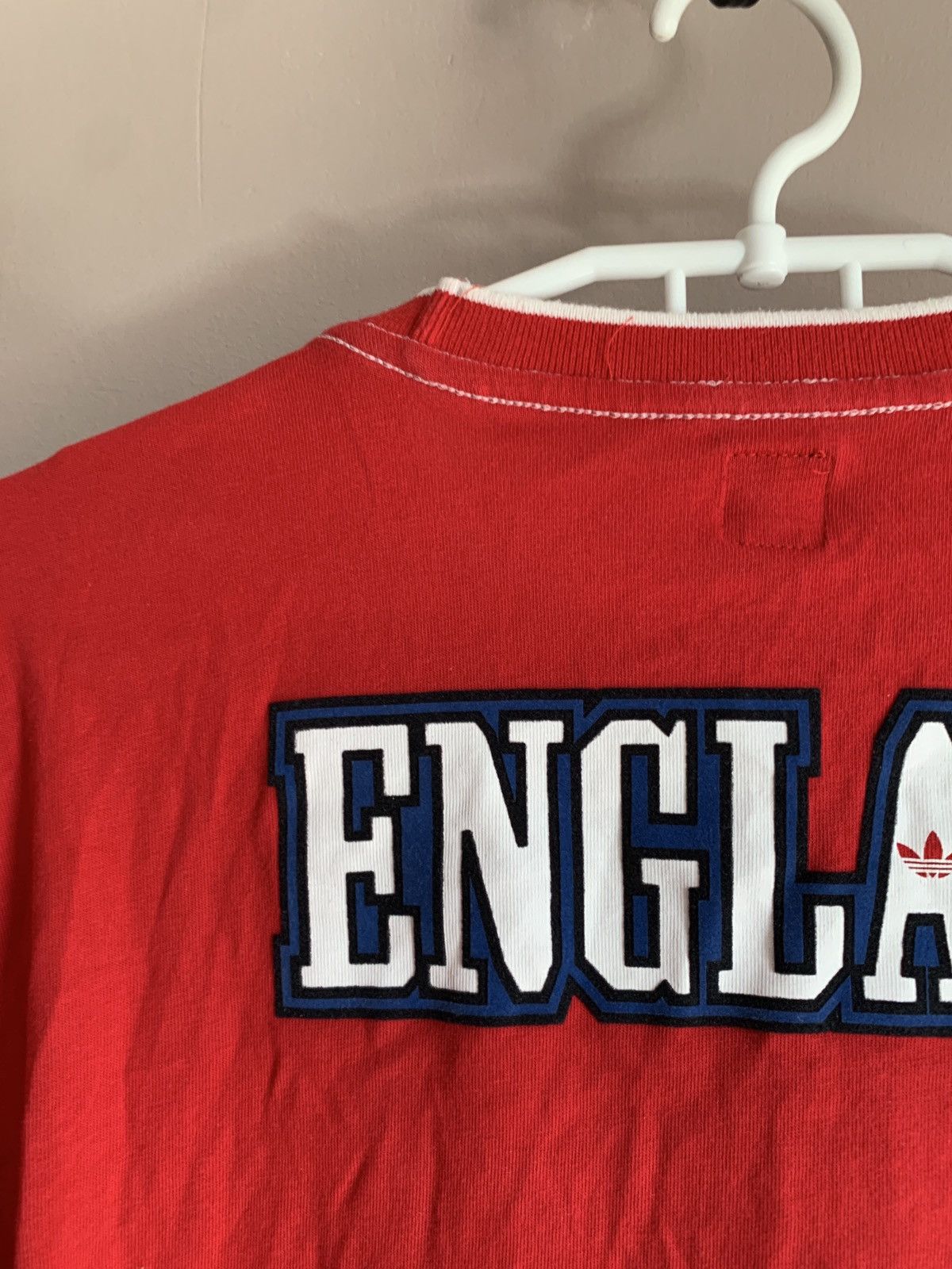 Vintage England World Cup Soccer Shirt Retro Adidas Originals Sz XL Size US XL / EU 56 / 4 - 6 Thumbnail