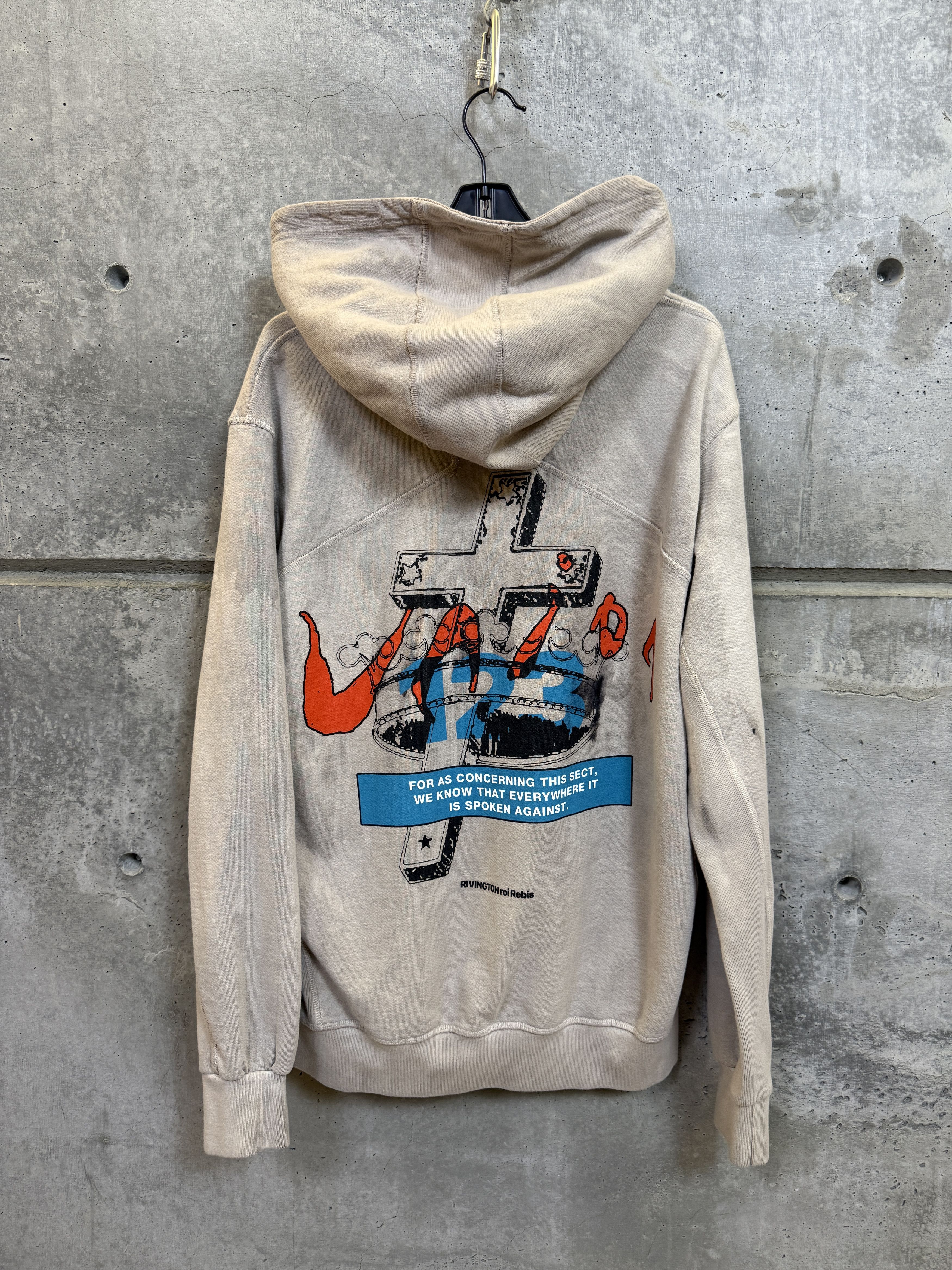 RRR-123 TIE DYE HOLY CLUB RRR 123 HOODIE SUPER HEAVY COTTON Size US S / EU 44-46 / 1 - 2 Thumbnail