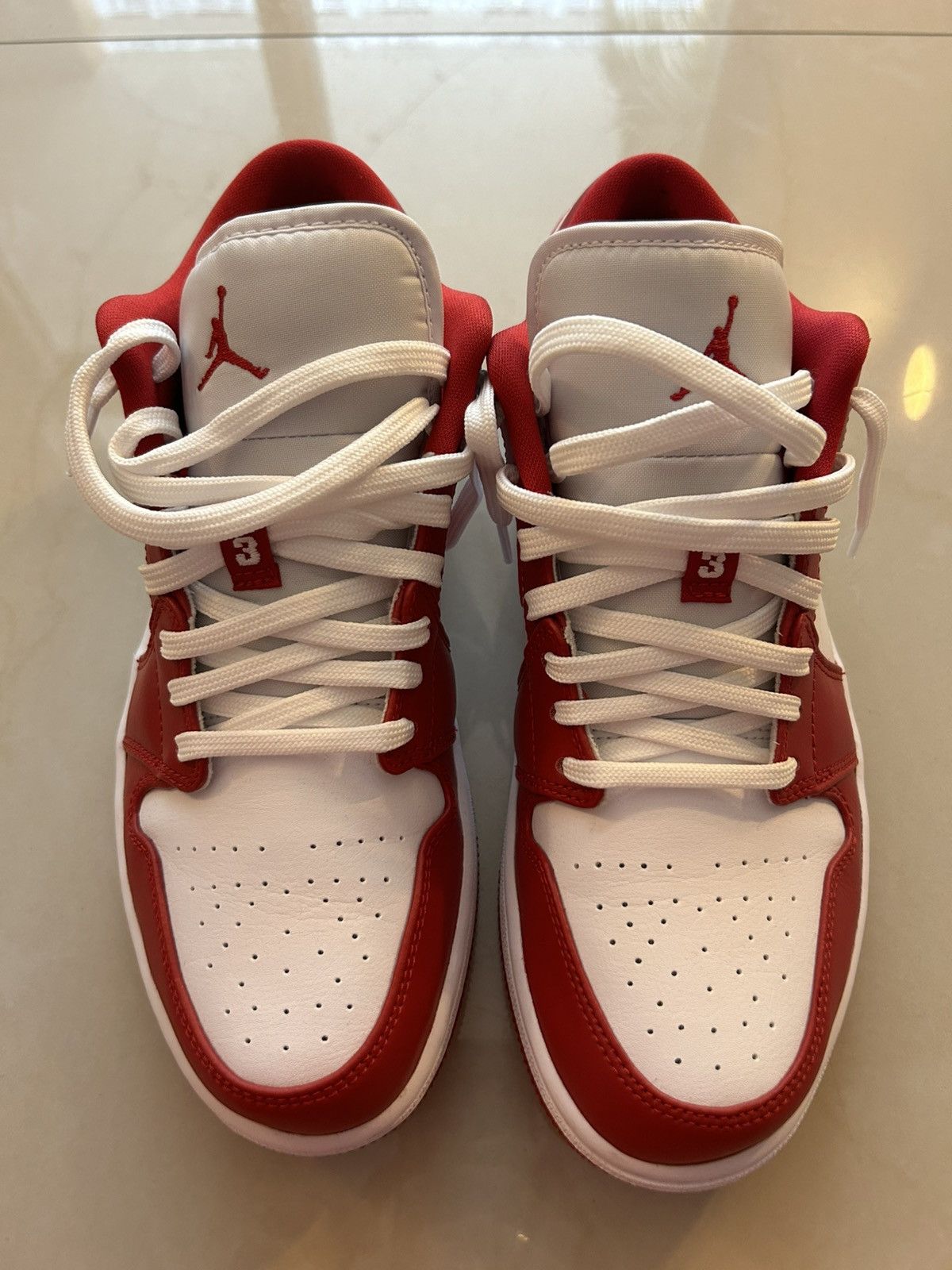 Jordan Brand Jordan 1 low gym red white Size US 9 / EU 42 - 3 Thumbnail