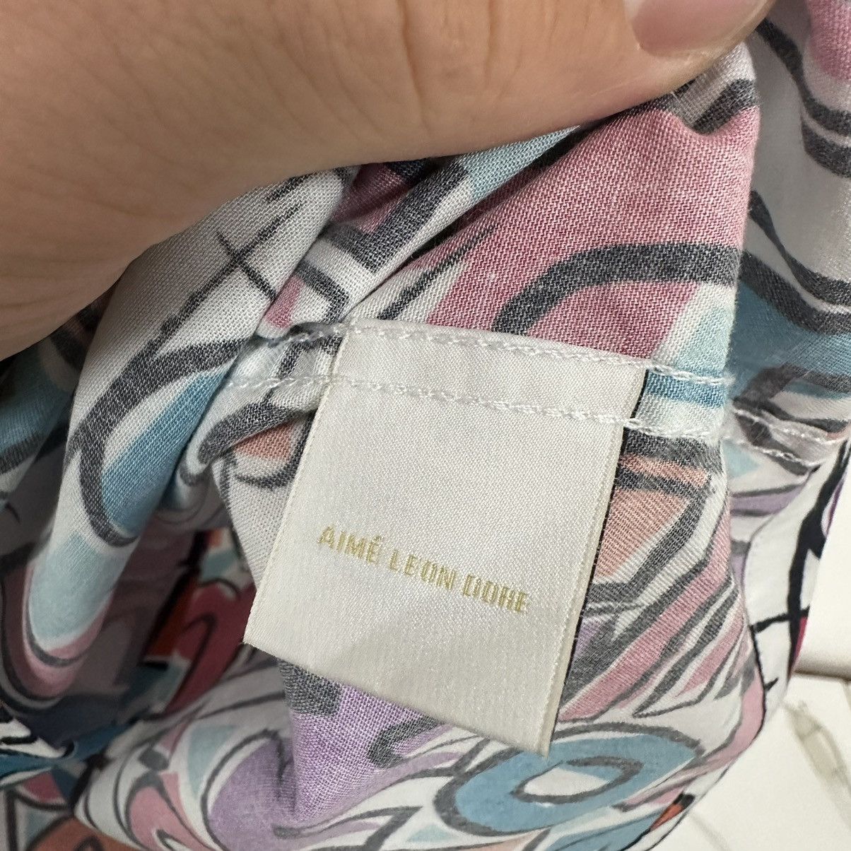 Aime Leon Dore Aime Leon Dore ss19 Crayon Print Hawaiian Shirt Size US S / EU 44-46 / 1 - 10 Thumbnail