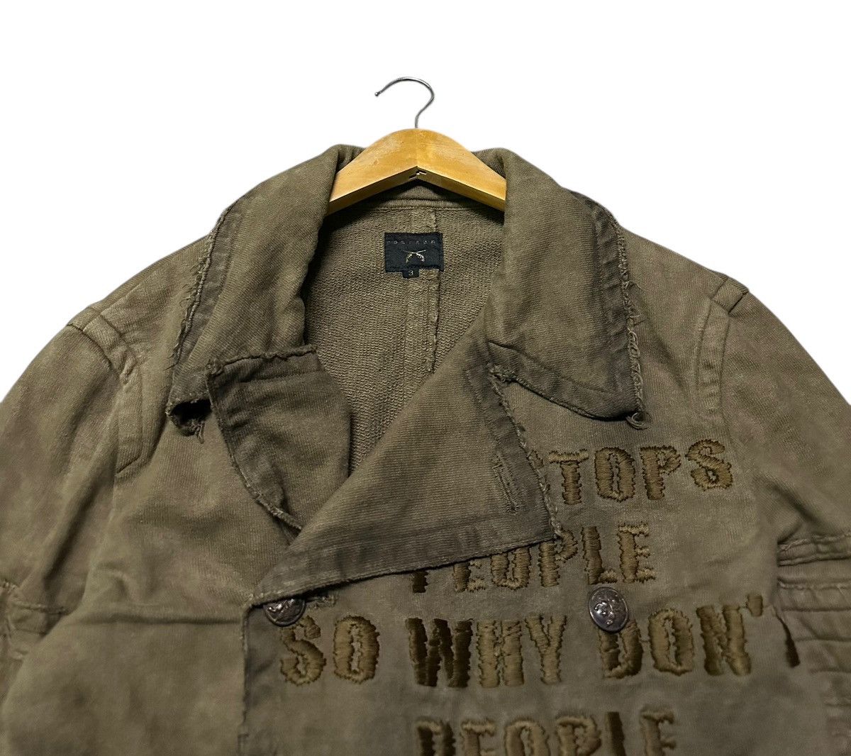 Japanese Brand double button parka jacket Size US L / EU 52-54 / 3 - 4 Thumbnail
