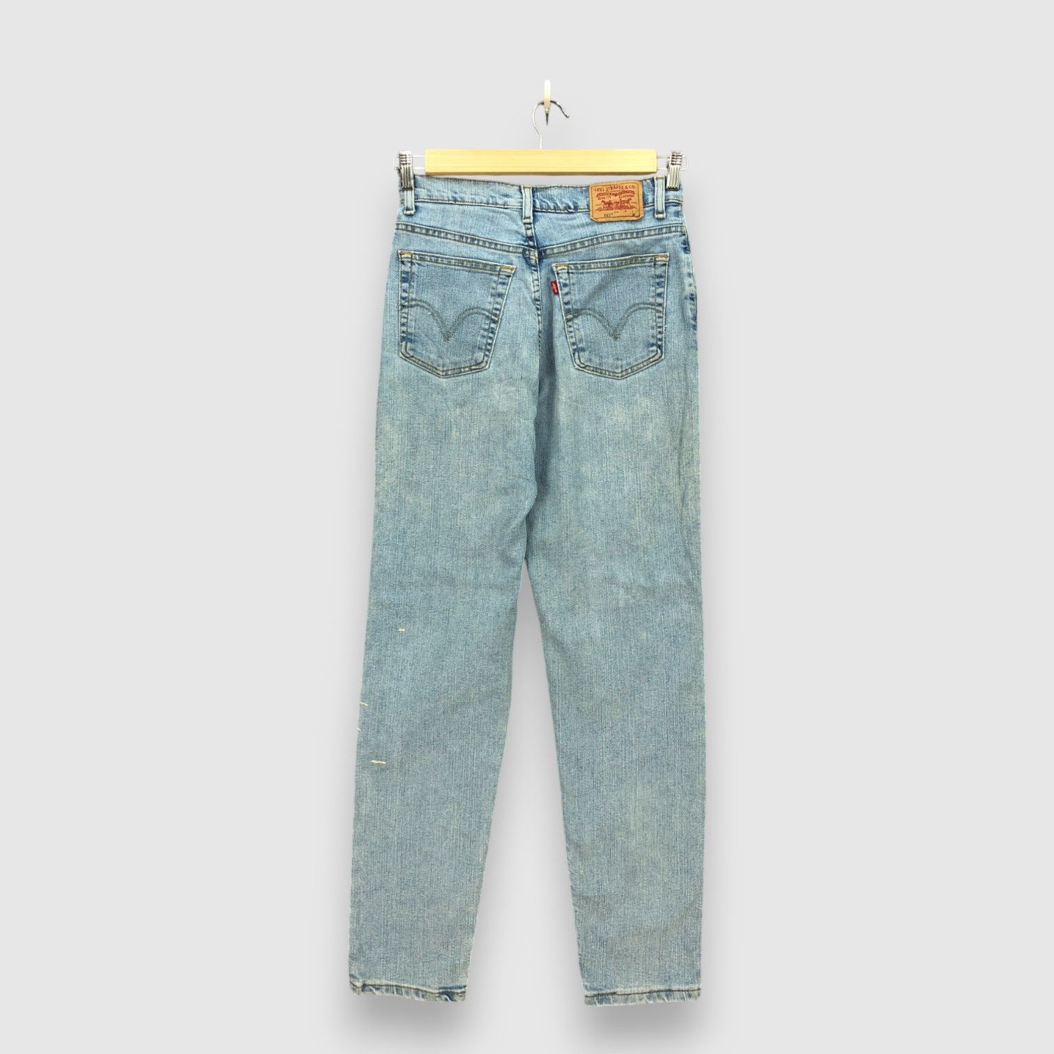 Levi's Vintage Levis Sun Faded Blue Wash Jeans Levi's Denim Pants Size 28" / US 6 / IT 42 - 2 Thumbnail