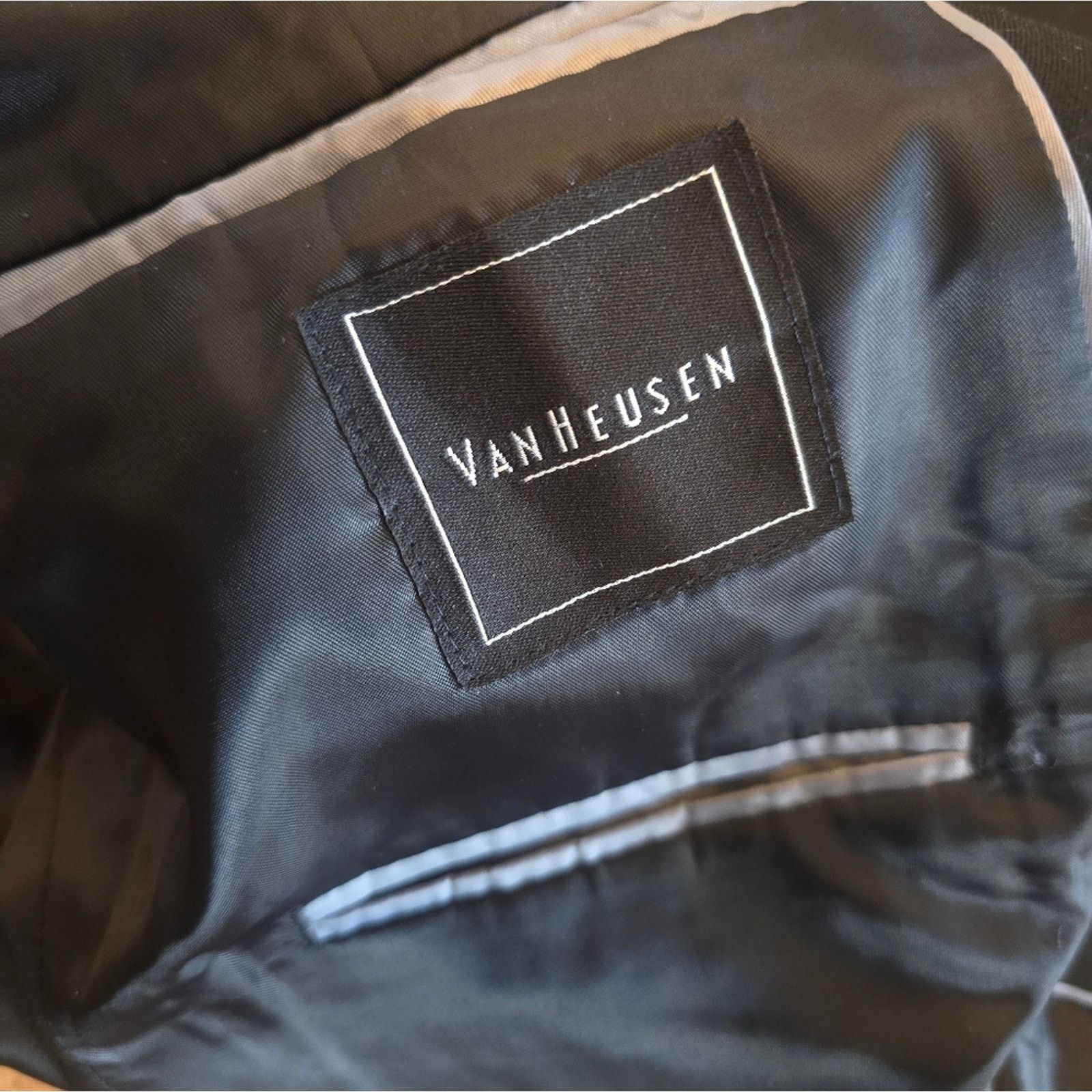 Van Heusen Black Formal | VAN HEUSEN | Suit Blazer Size 42L - 4 Thumbnail