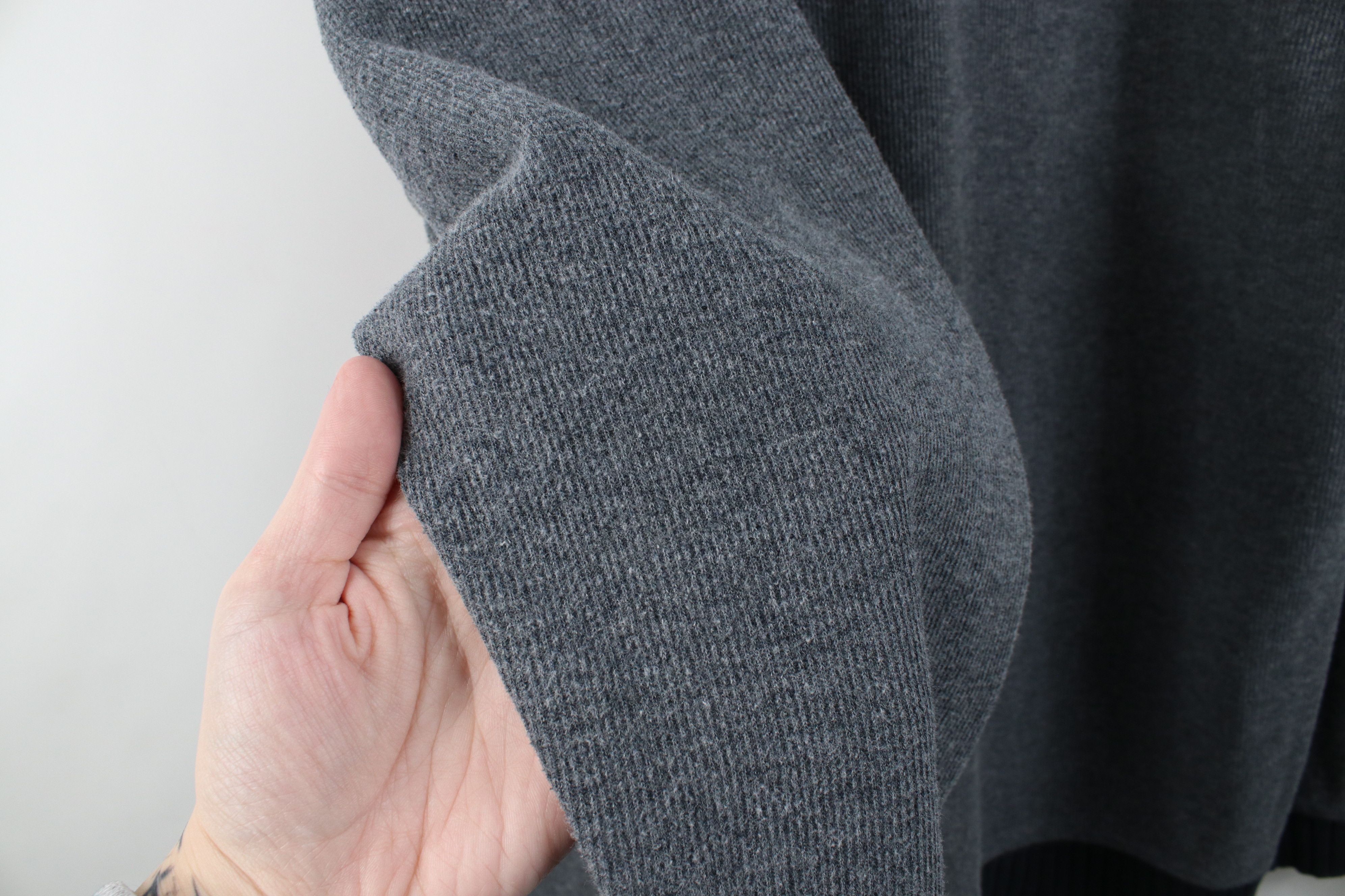 Vintage Vintage 90s Streetwear Ribbed Knit Ringer Crewneck Sweater Size US M / EU 48-50 / 2 - 6 Thumbnail