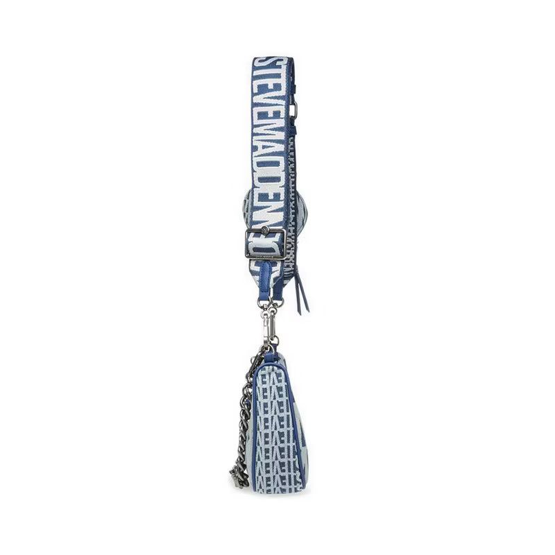 Steve Madden Steve Madden BVISUAL WOMEN'S Crossbody Bag-Denim Size ONE SIZE - 4 Thumbnail