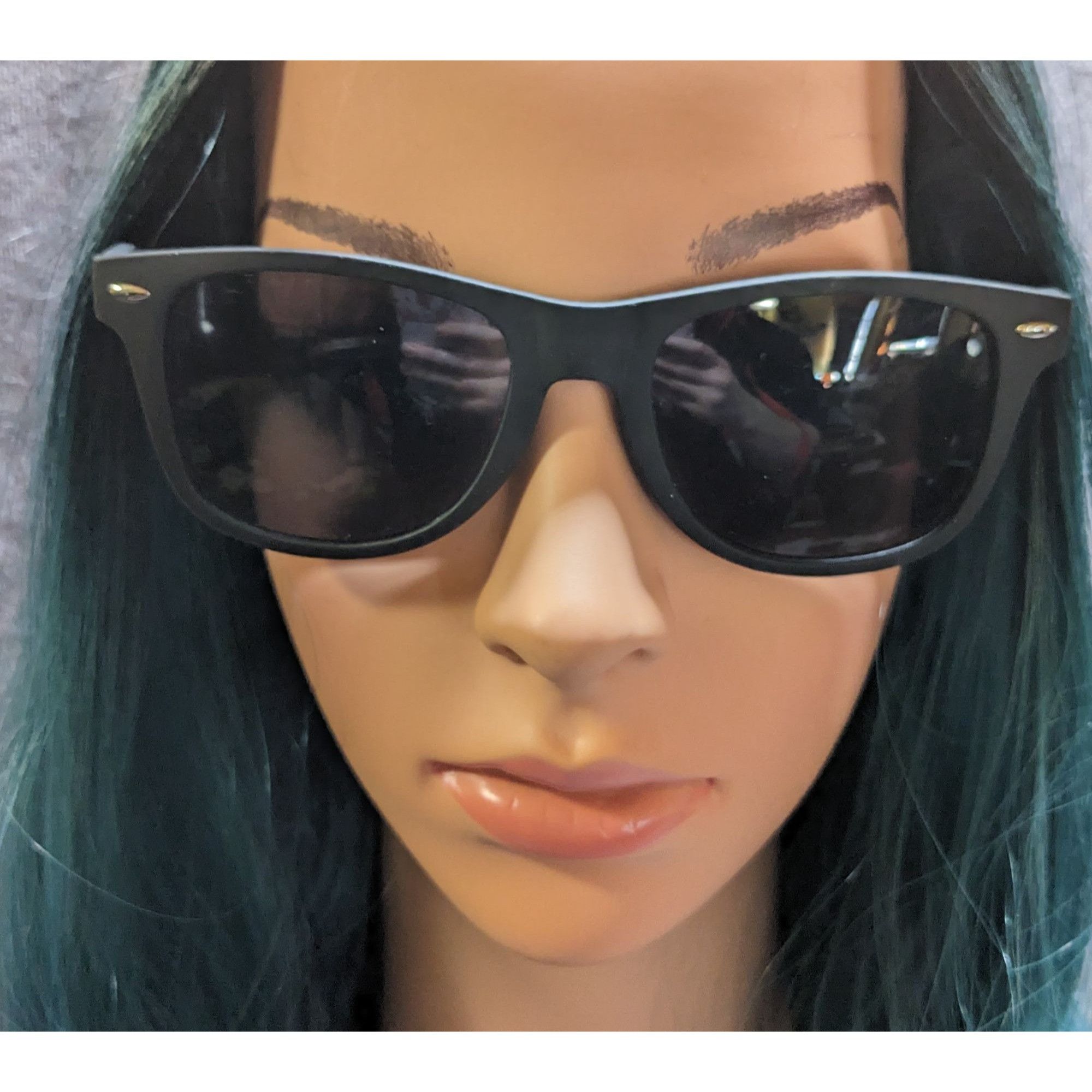 Other Retro Black Kaliyadi Velvet Touch Sunglasses Size ONE SIZE - 5 Thumbnail