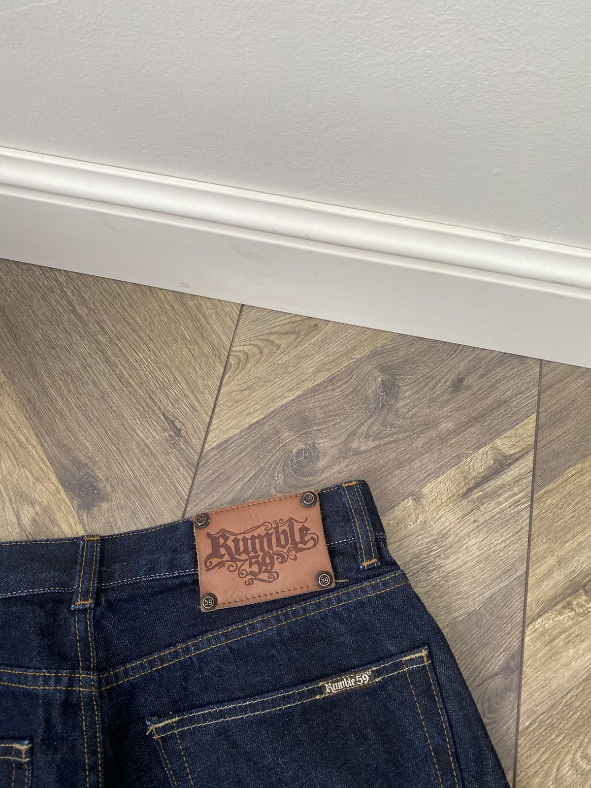 Designer × Vintage Vintage Rumble 59 Denim pants Size US 32 / EU 48 - 13 Thumbnail