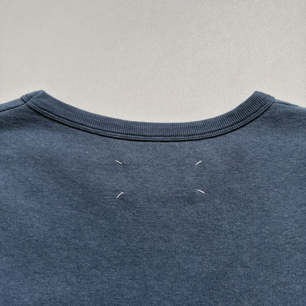 Maison Margiela Early 2000s Miss Deanna Blue Cotton Sweatshirt Size US XL / EU 56 / 4 - 15 Thumbnail