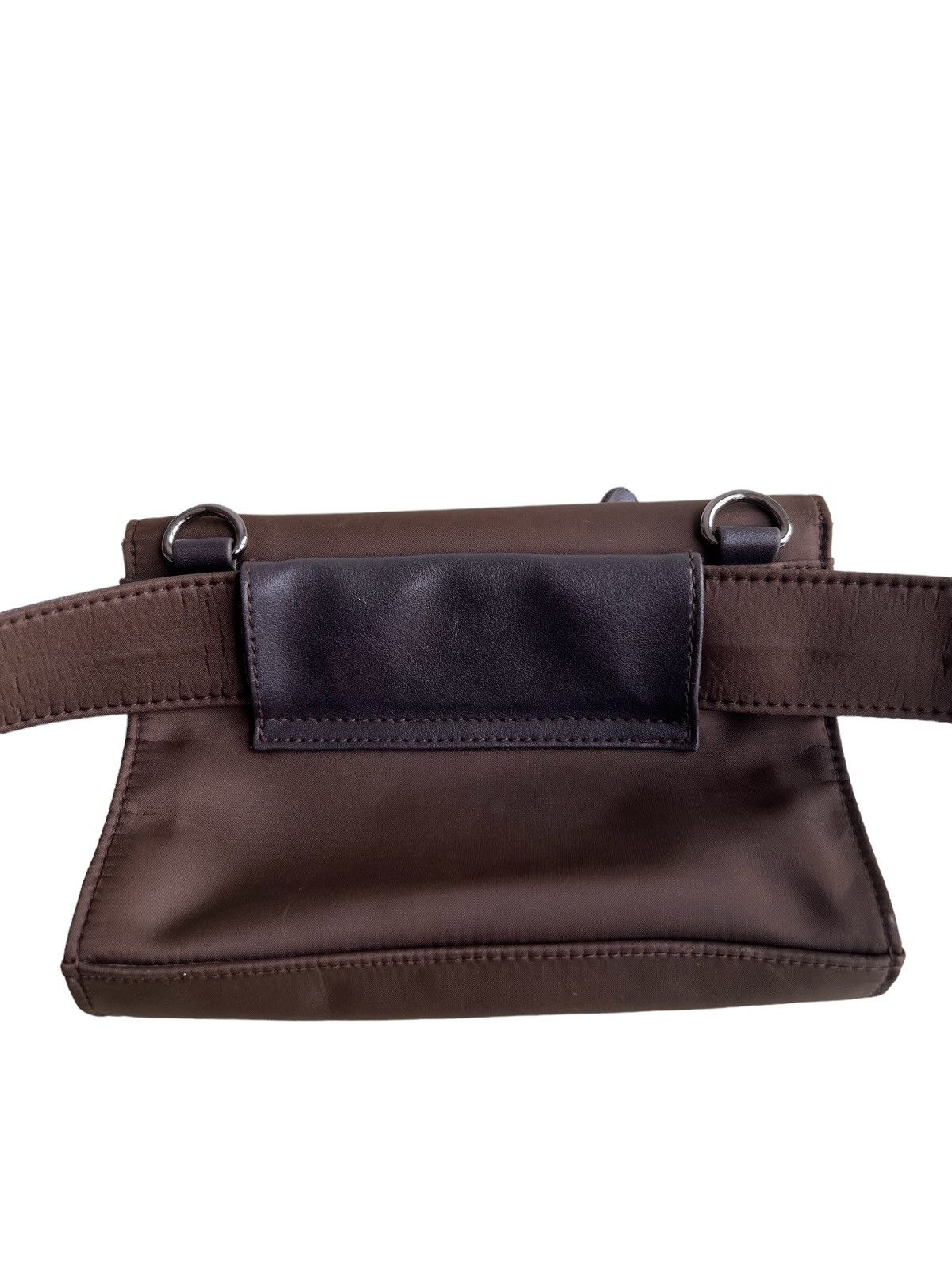 Yohji Yamamoto Yohji Yamamoto Y'saccs Leather Nylon Crossbody Tactical Bag Size ONE SIZE - 6 Thumbnail