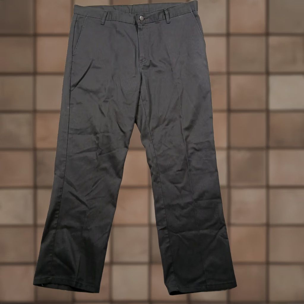 Dickies Dickies Work Pants Mens 38x30 Black Genuine Poly Cotton Blend Size US 38 / EU 54 - 1 Thumbnail