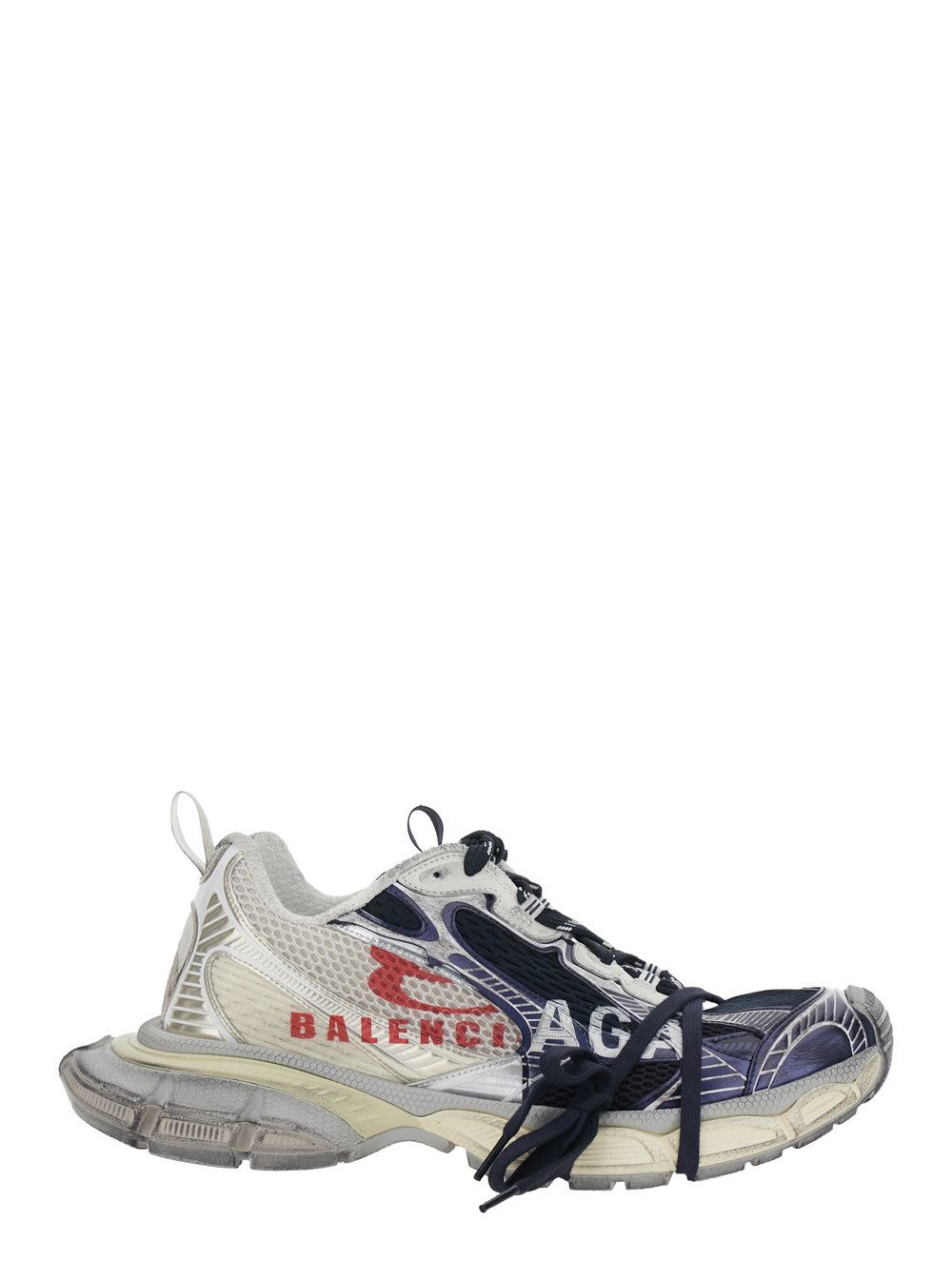 Balenciaga Sneaker '3XL' with Lettering Logo on the Side in Tech Fabric Multicolor Men Size US 8 / EU 41 - 1 Thumbnail