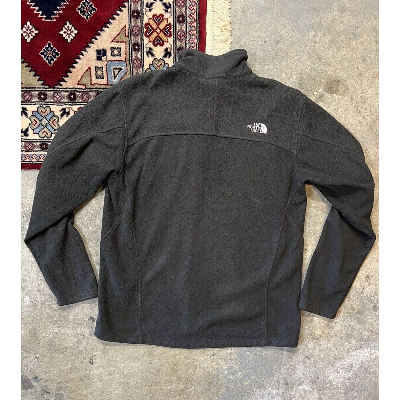 The North Face The North Face Fleece Jacket Mens L Black Full Zip 2013 Rare Size US L / EU 52-54 / 3 - 3 Thumbnail